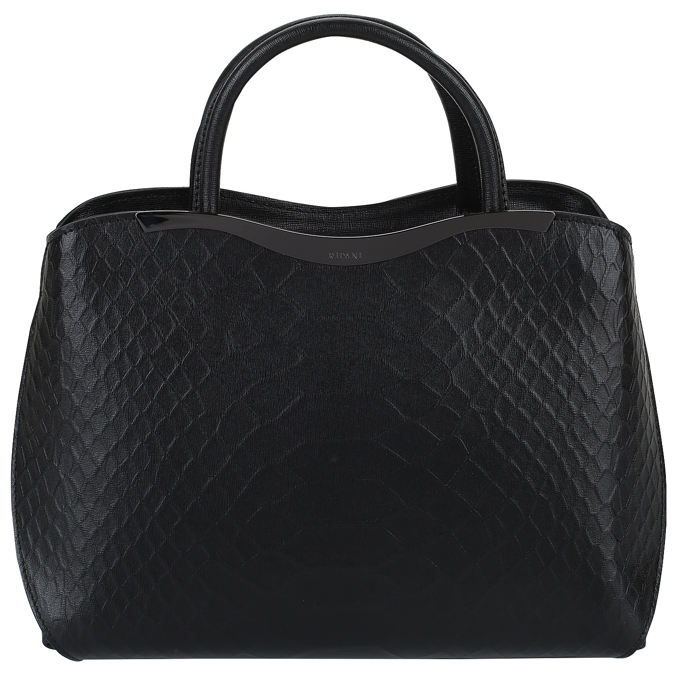 Ripani Сафьяновая сумка с отделкой под питона