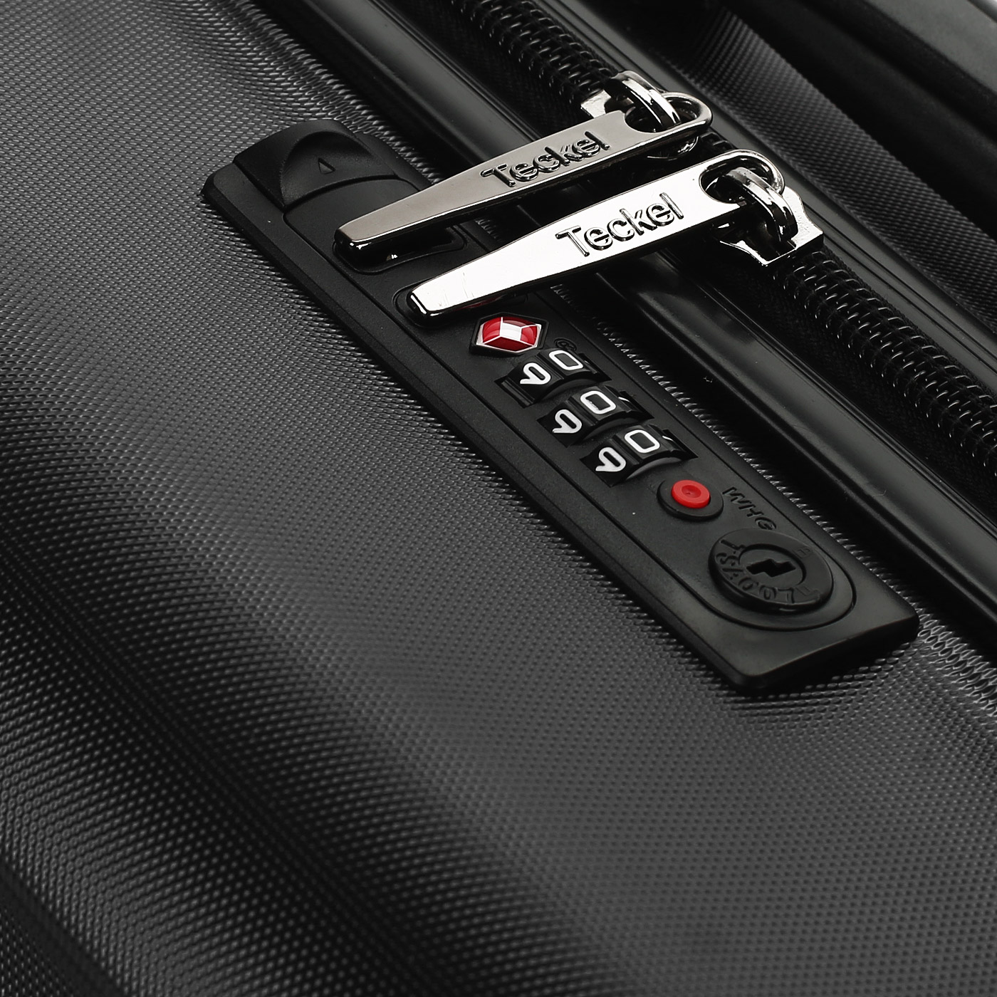 Чемодан средний M из ABS-пластика с кодовым замком Teckel Horizont