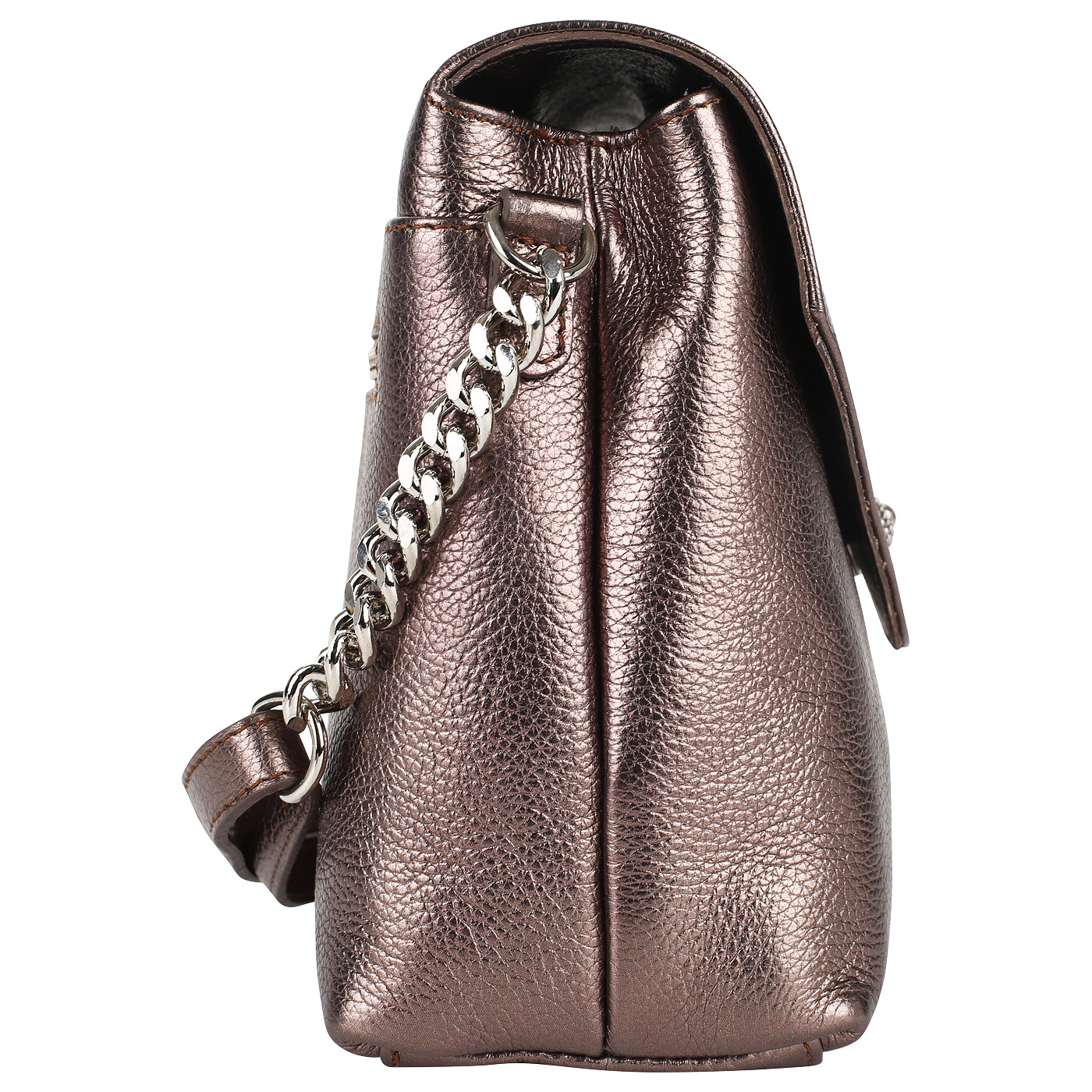 Кожаная сумочка через плечо Marina Creazioni 