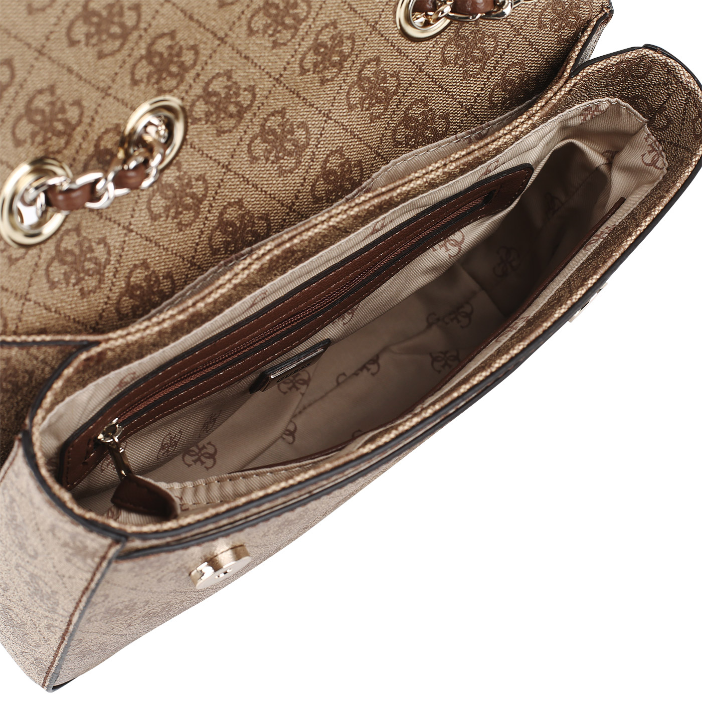 Сумка с логотипом бренда Guess Logo City