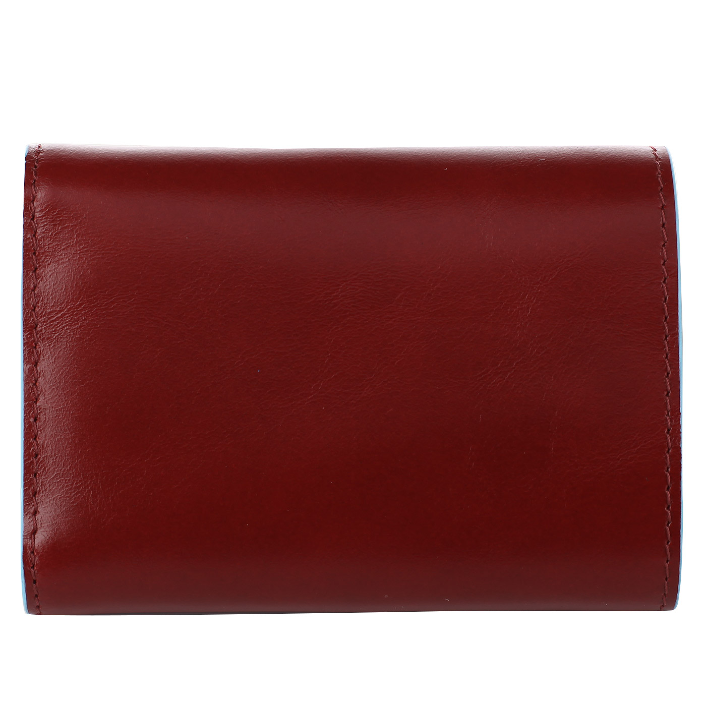 Красное кожаное портмоне Piquadro Blue square