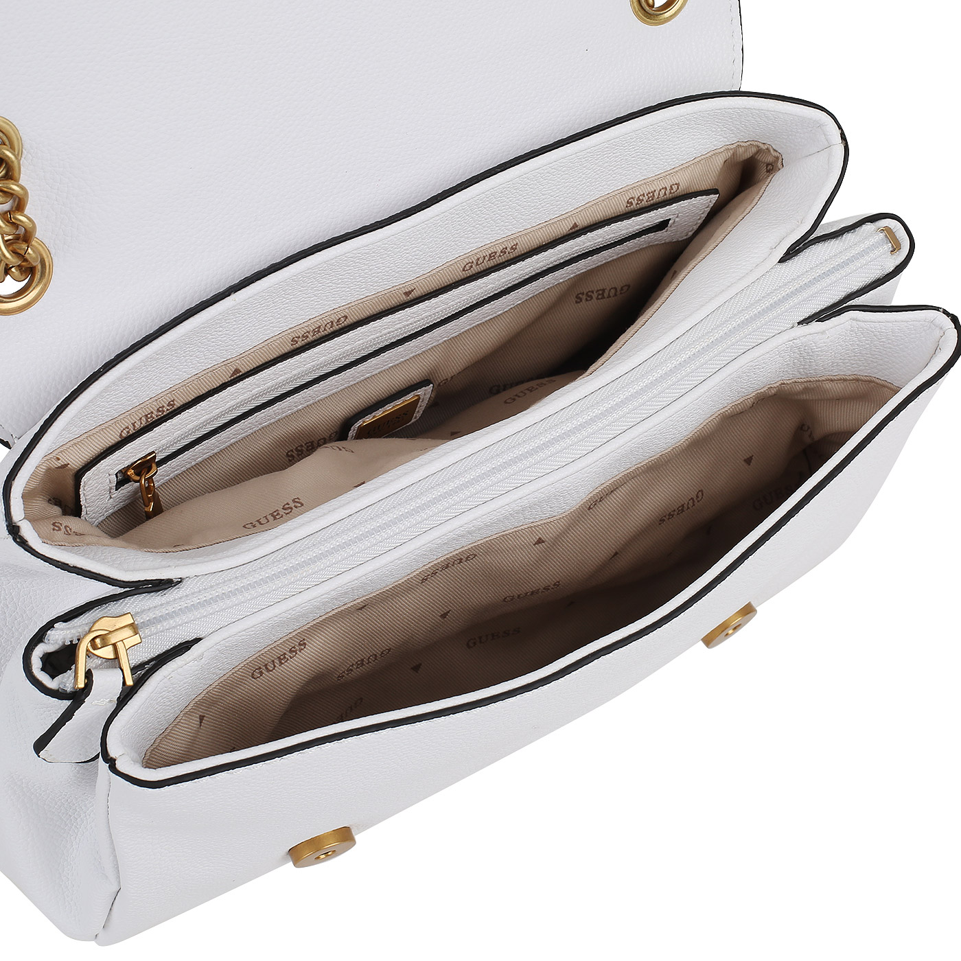 Сумка с ручками-цепочками Guess Cosette