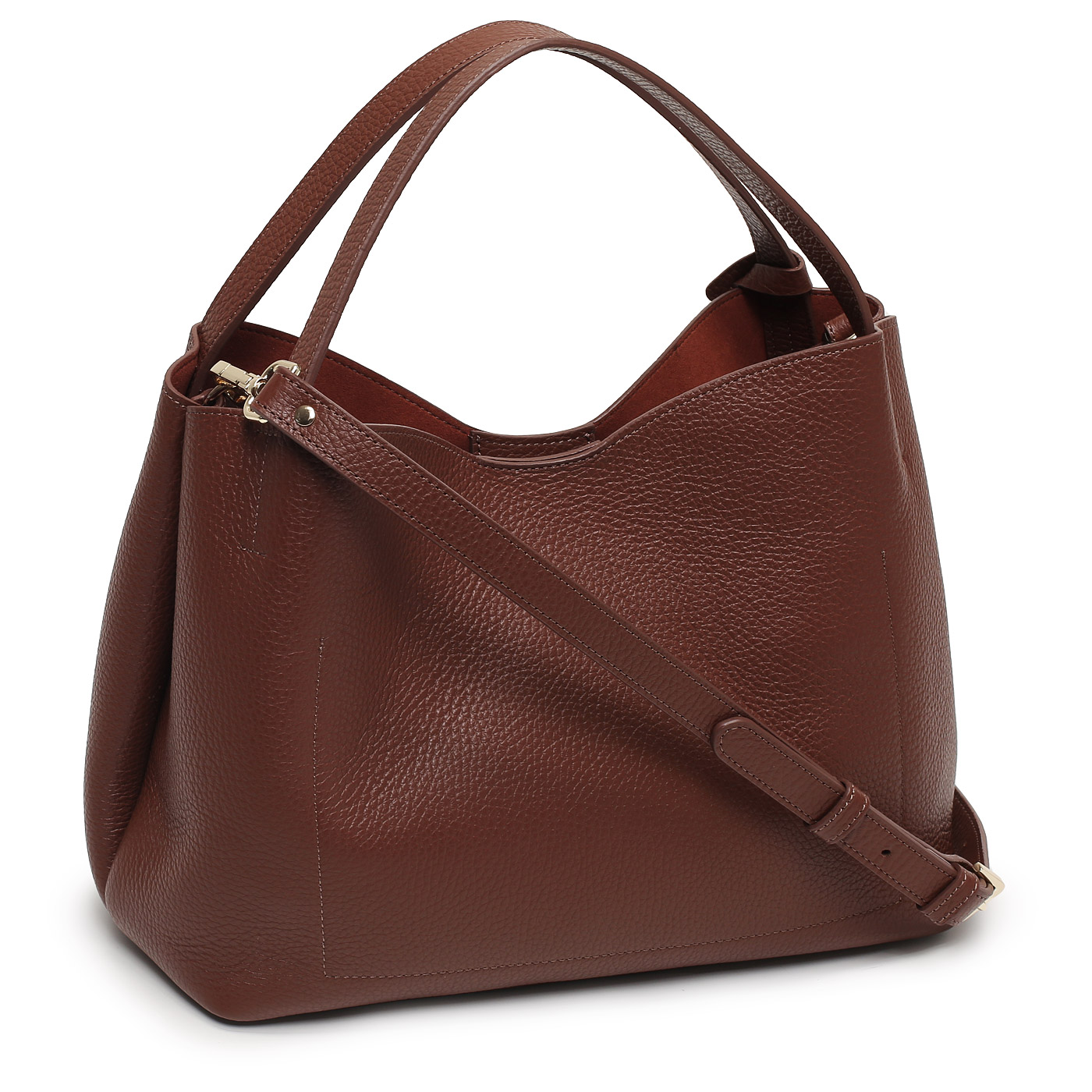 Кожаная сумка Aurelli Soft