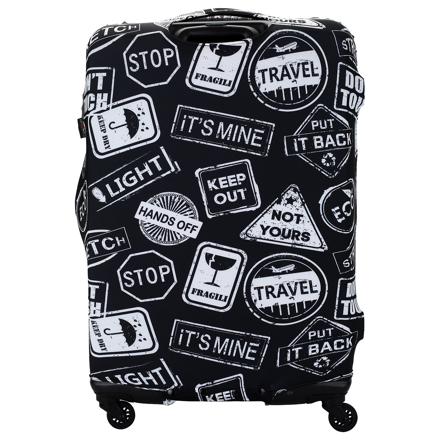 Чехол для чемодана Eberhart Warning Mix