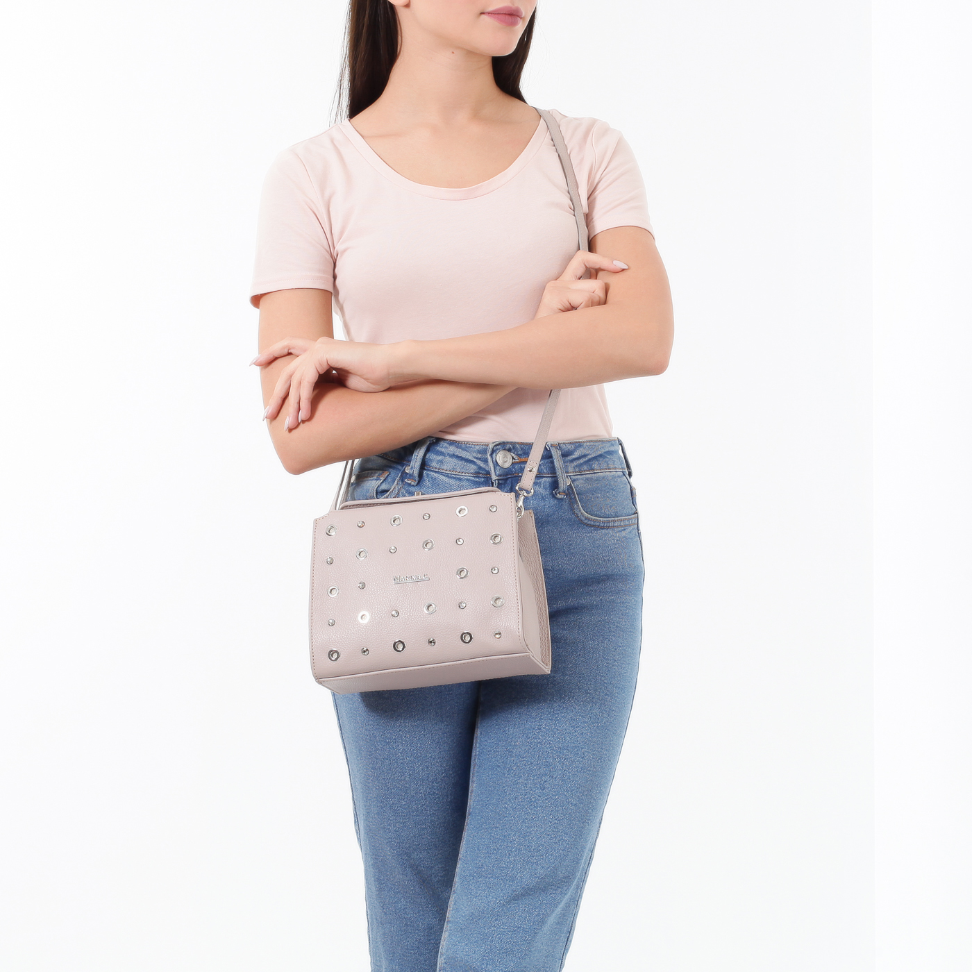 Сумочка с декором Marina Creazioni 