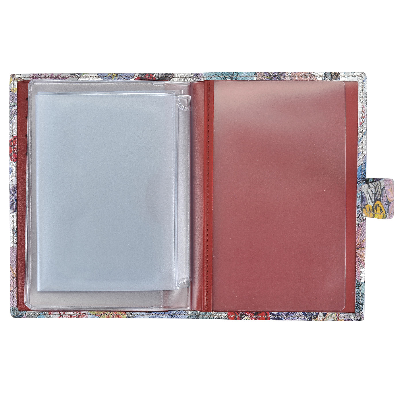 Кожаная обложка для автодокументов Aurelli Luna fiore