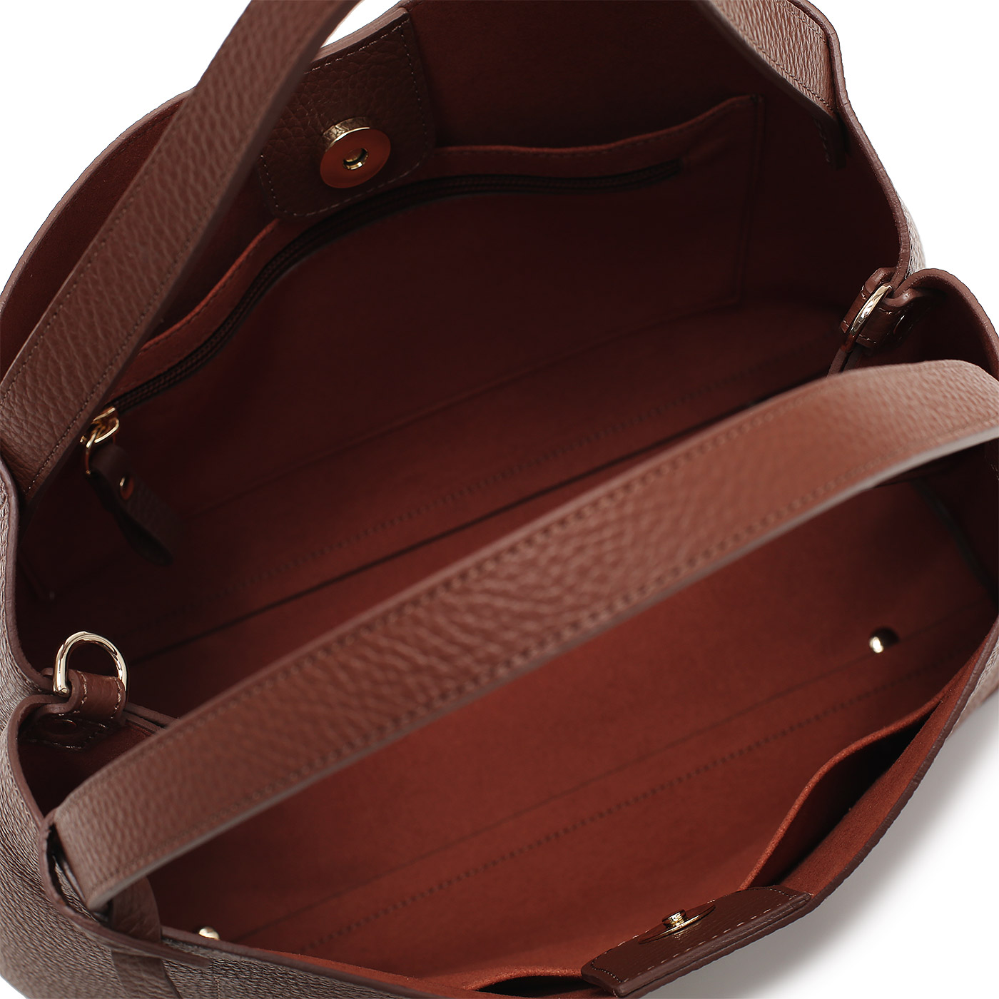 Кожаная сумка Aurelli Soft