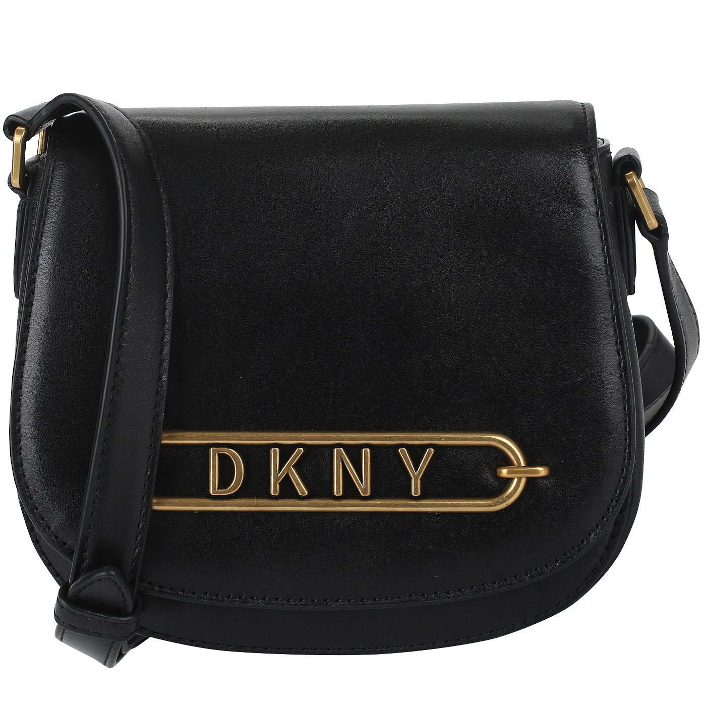 DKNY Кожаная сумочка-седло
