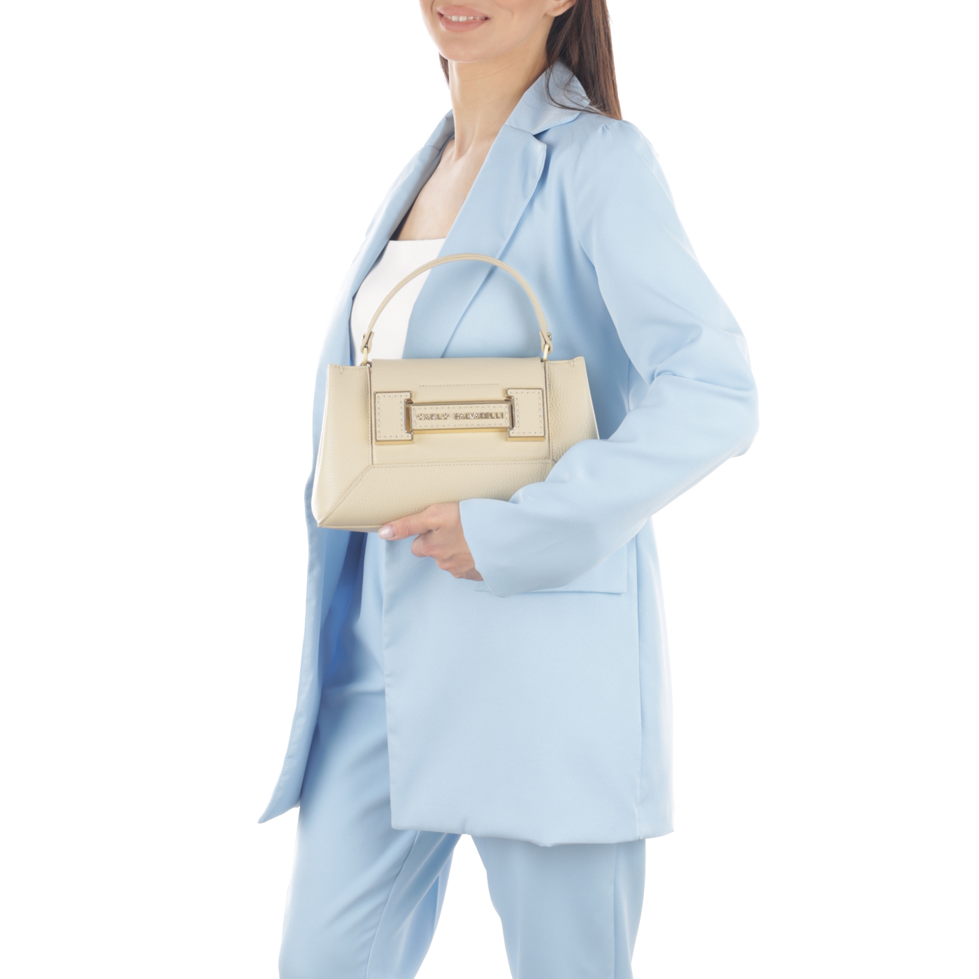 Кожаная сумка Carlo Salvatelli Marta gemma