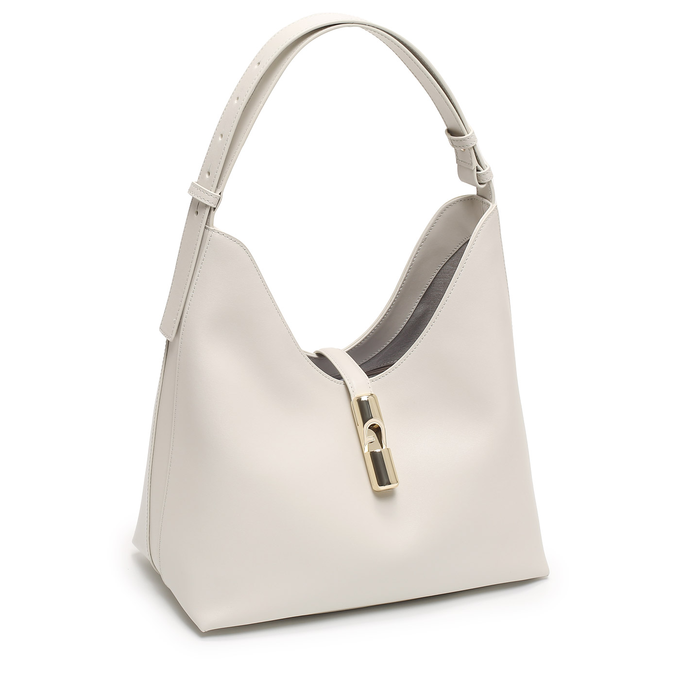 Кожаная сумка Furla Goccia