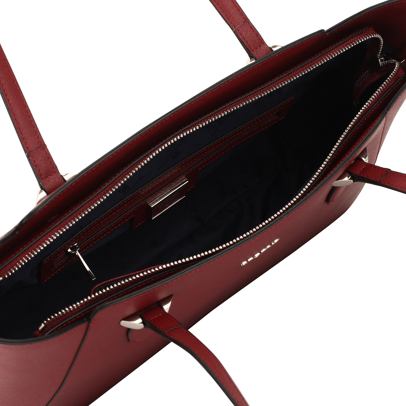 Бордовая сумка с длинными ручками Cromia Perla