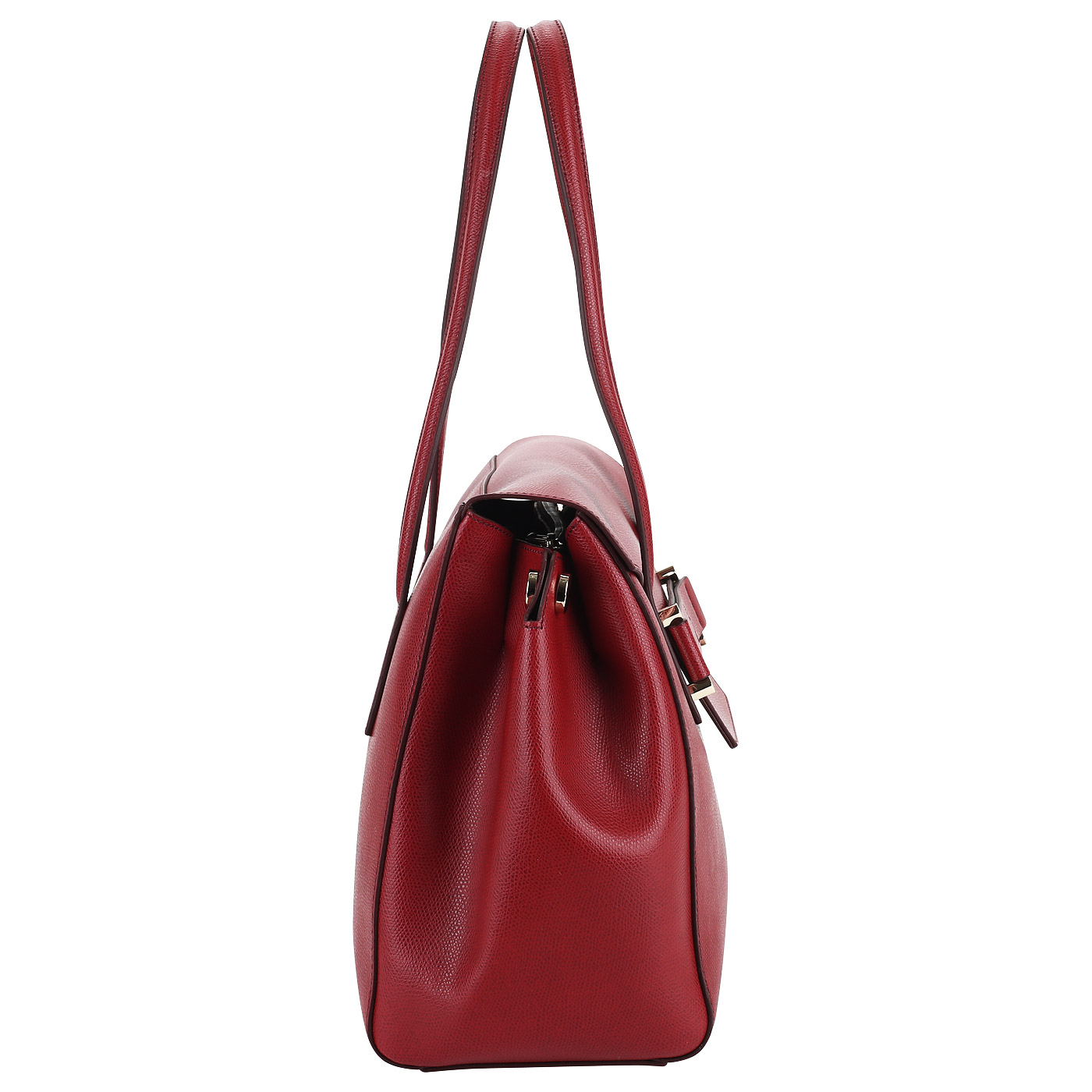 Тисненая сумка с длинными ручками Carlo Salvatelli Lord