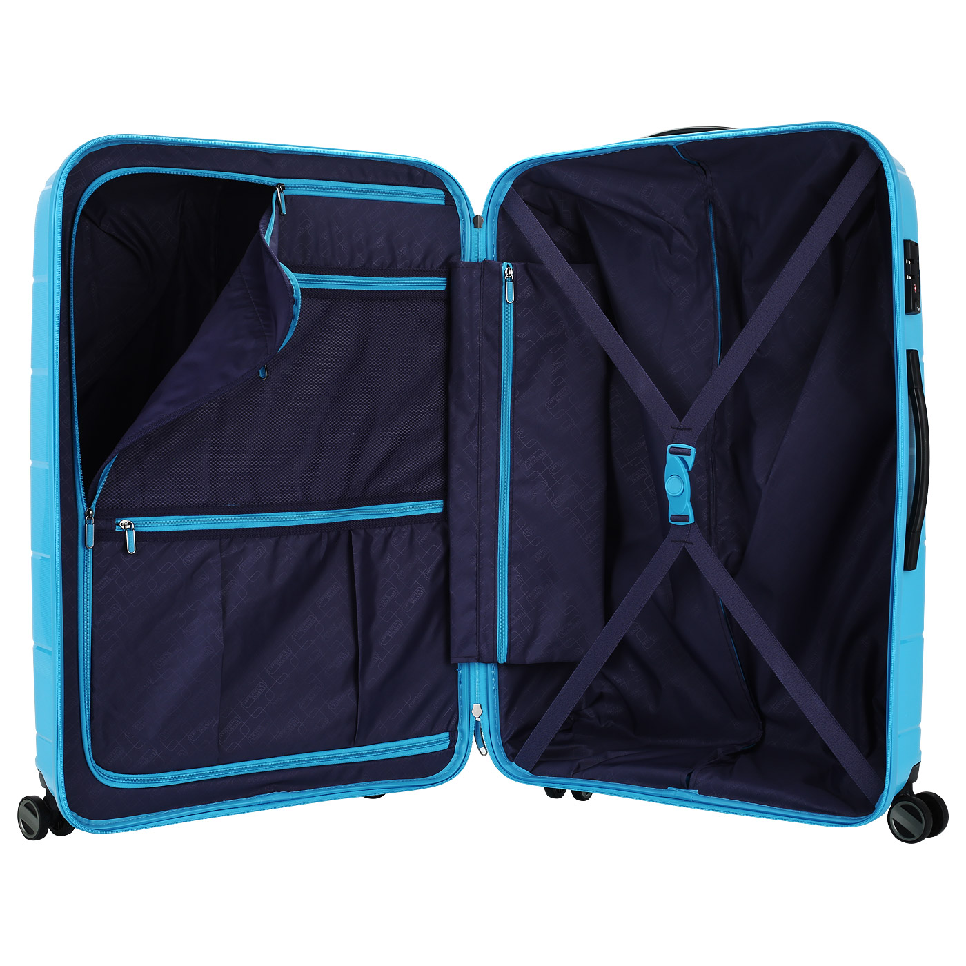 Чемодан большой L из полипропилена Stevens Oxford