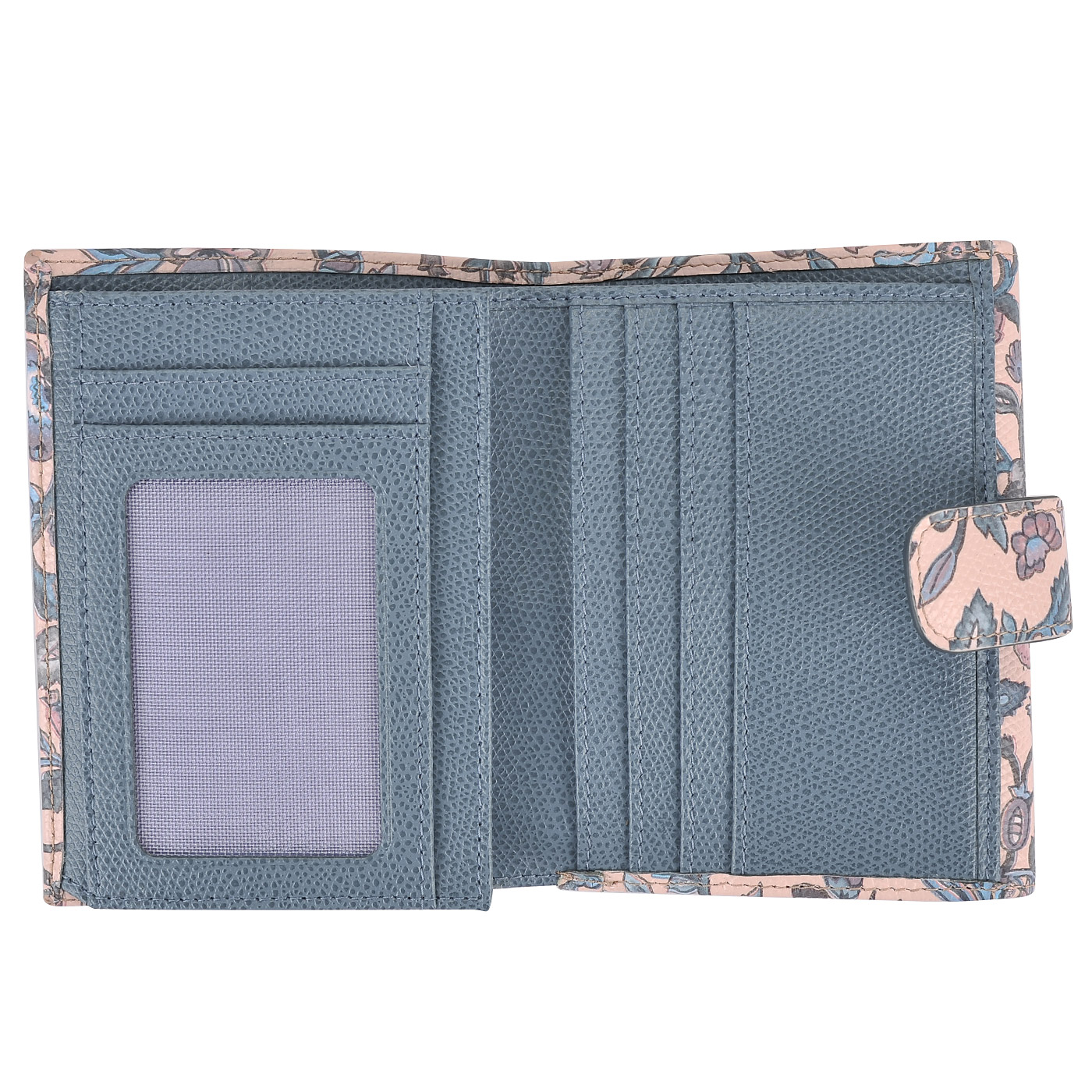 Женское кожаное портмоне Aurelli Alma fiore