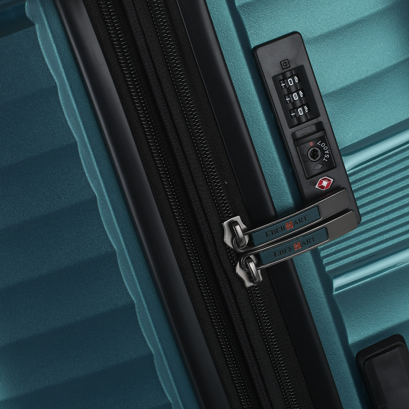 Чемодан большой L из полипропилена с кодовым замком Eberhart Elemental