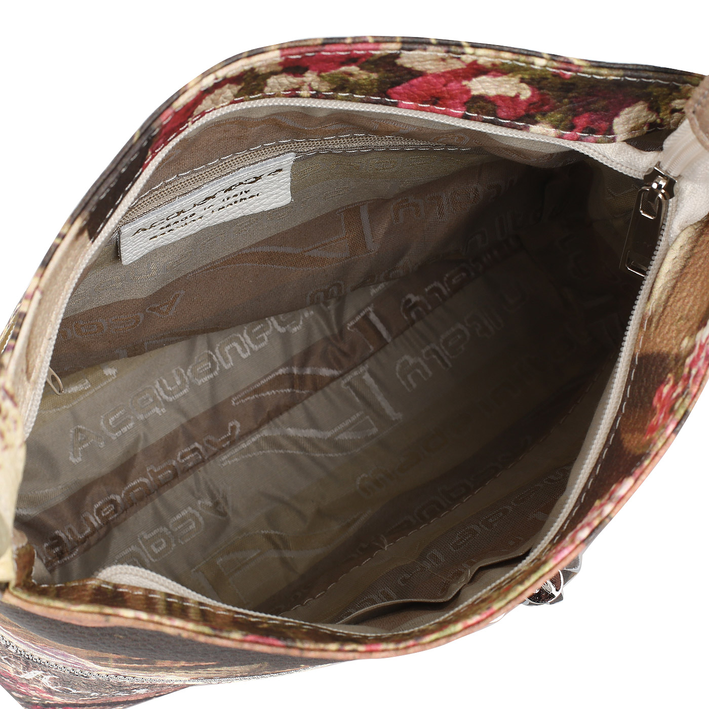 Сумка с принтом через плечо Acquanegra Amsterdam