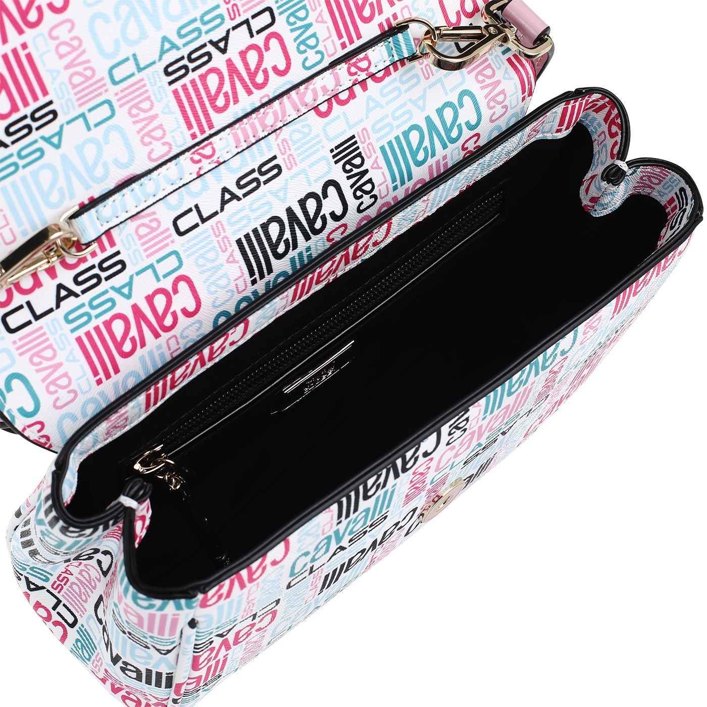 Сумочка с принтом Cavalli Class Spring Signature