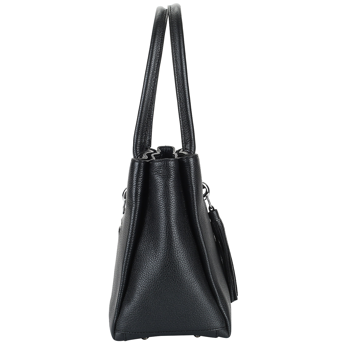 Черная сумка с тремя отделами Chatte 