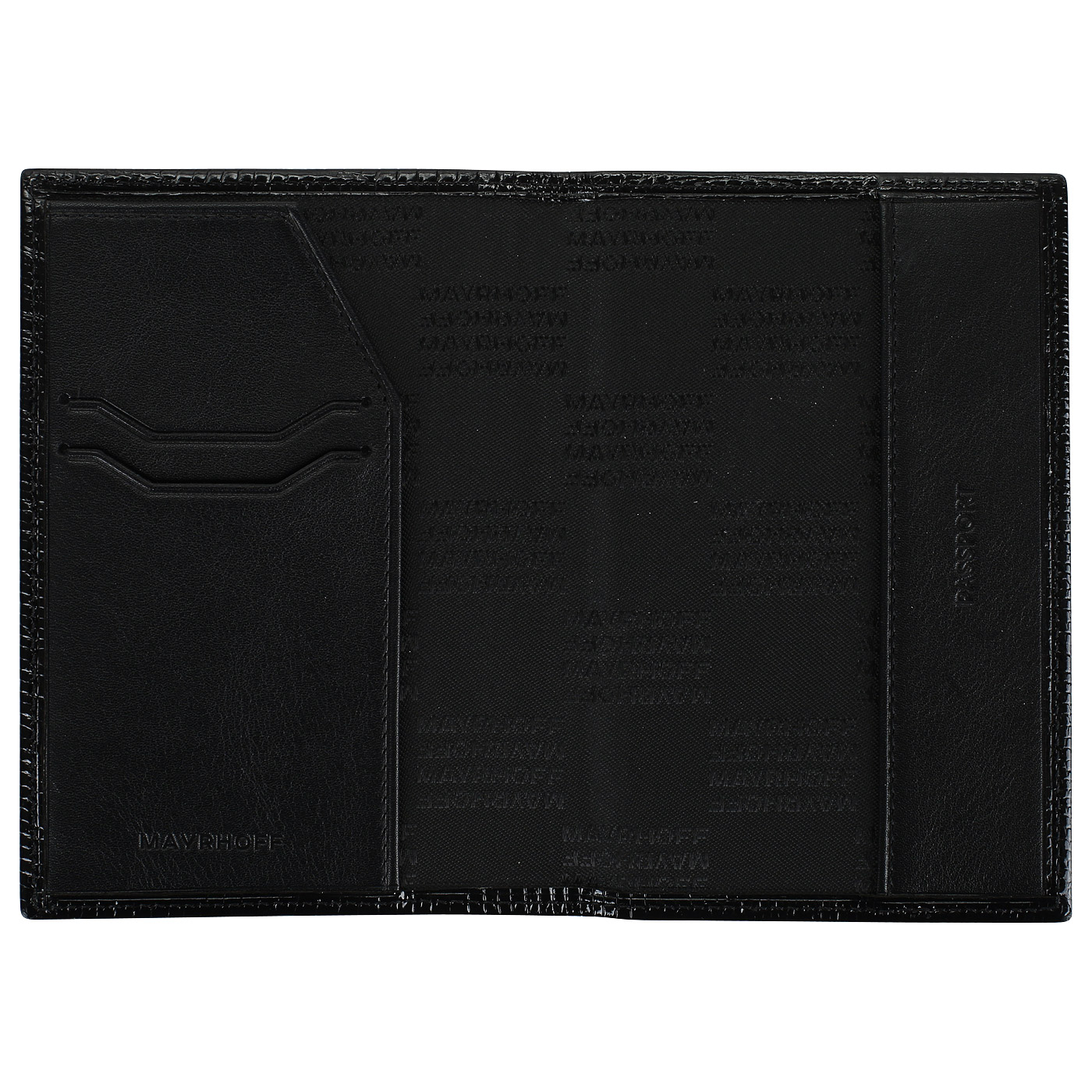 Мужская обложка для паспорта из кожи Mayrhoff Munchen