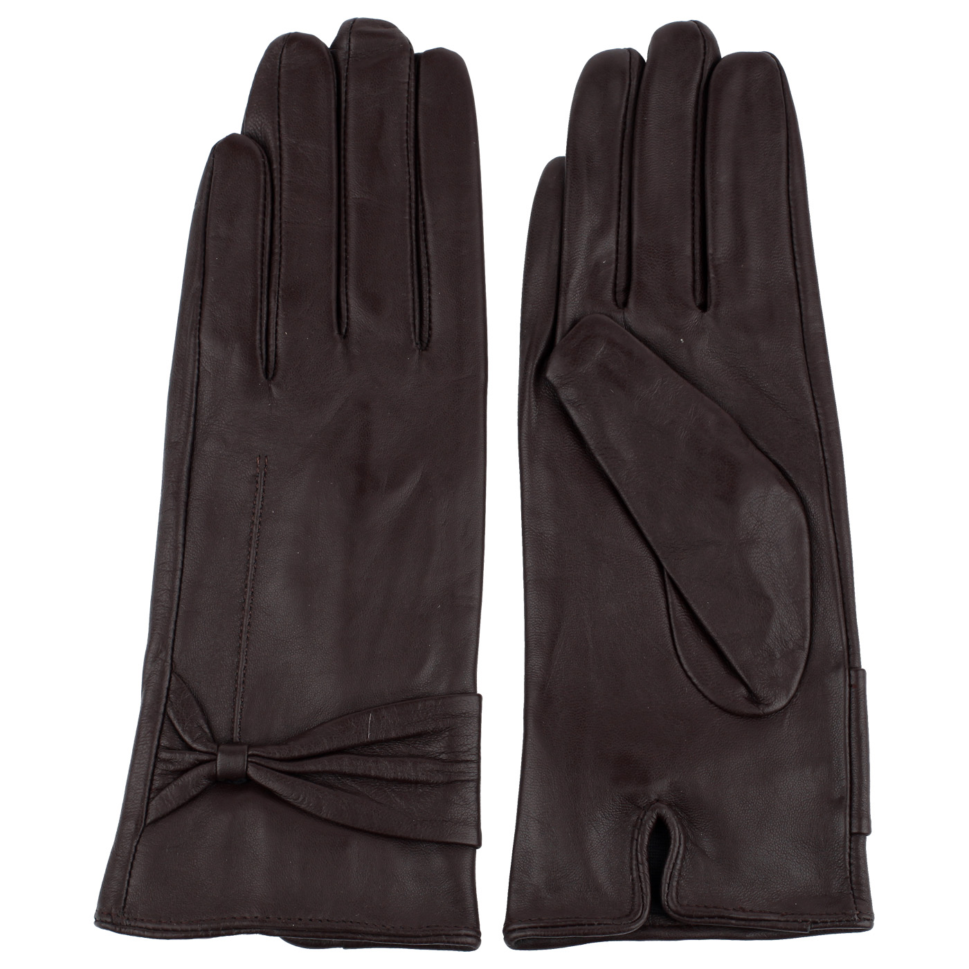 Коричневые перчатки Aurelli 