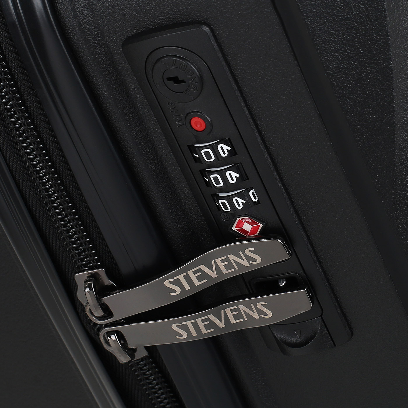 Чемодан маленький S из полипропилена Stevens Waves