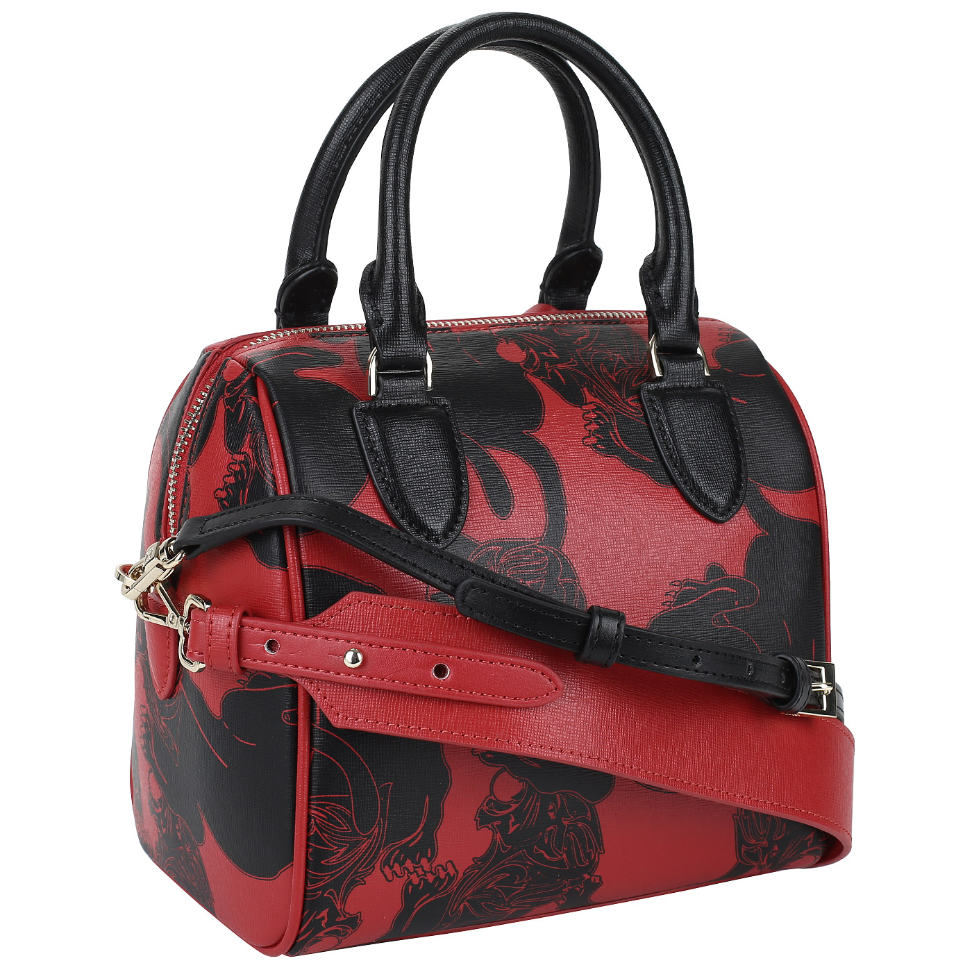 Сумочка с двумя плечевыми ремешками Cavalli Class Leo