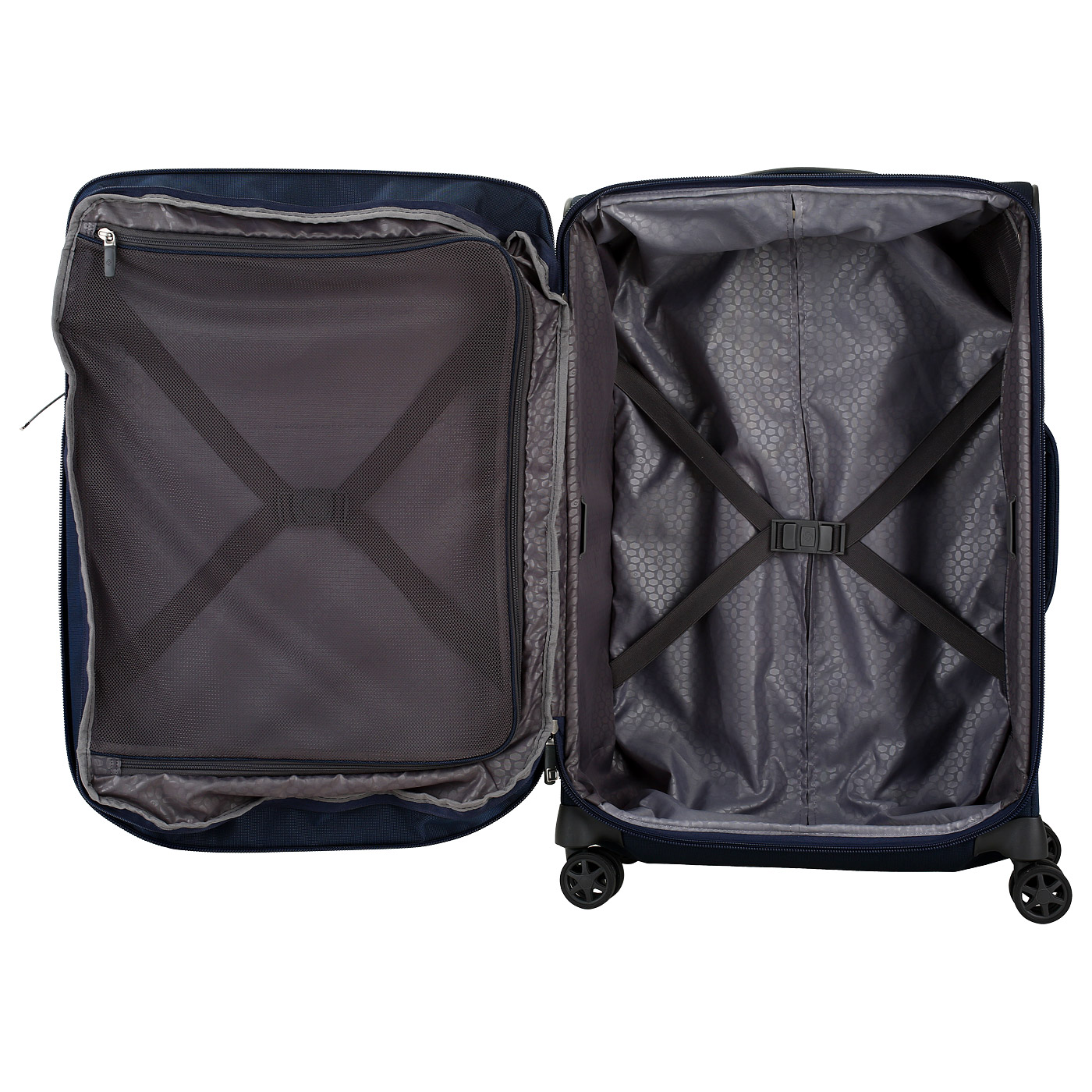 Чемодан средний M тканевый с кодовым замком Samsonite Spark Sng