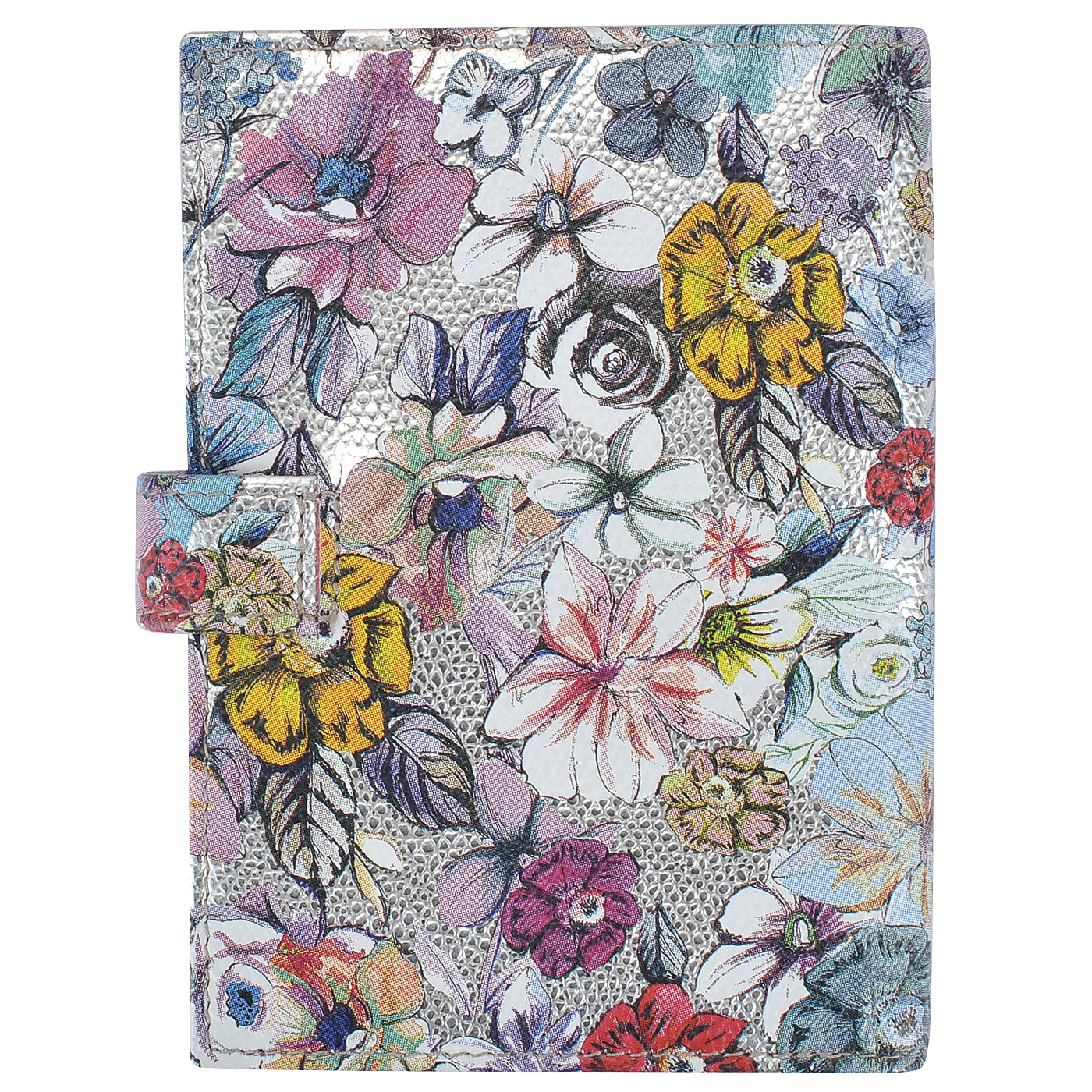 Кожаная обложка для автодокументов Aurelli Luna fiore