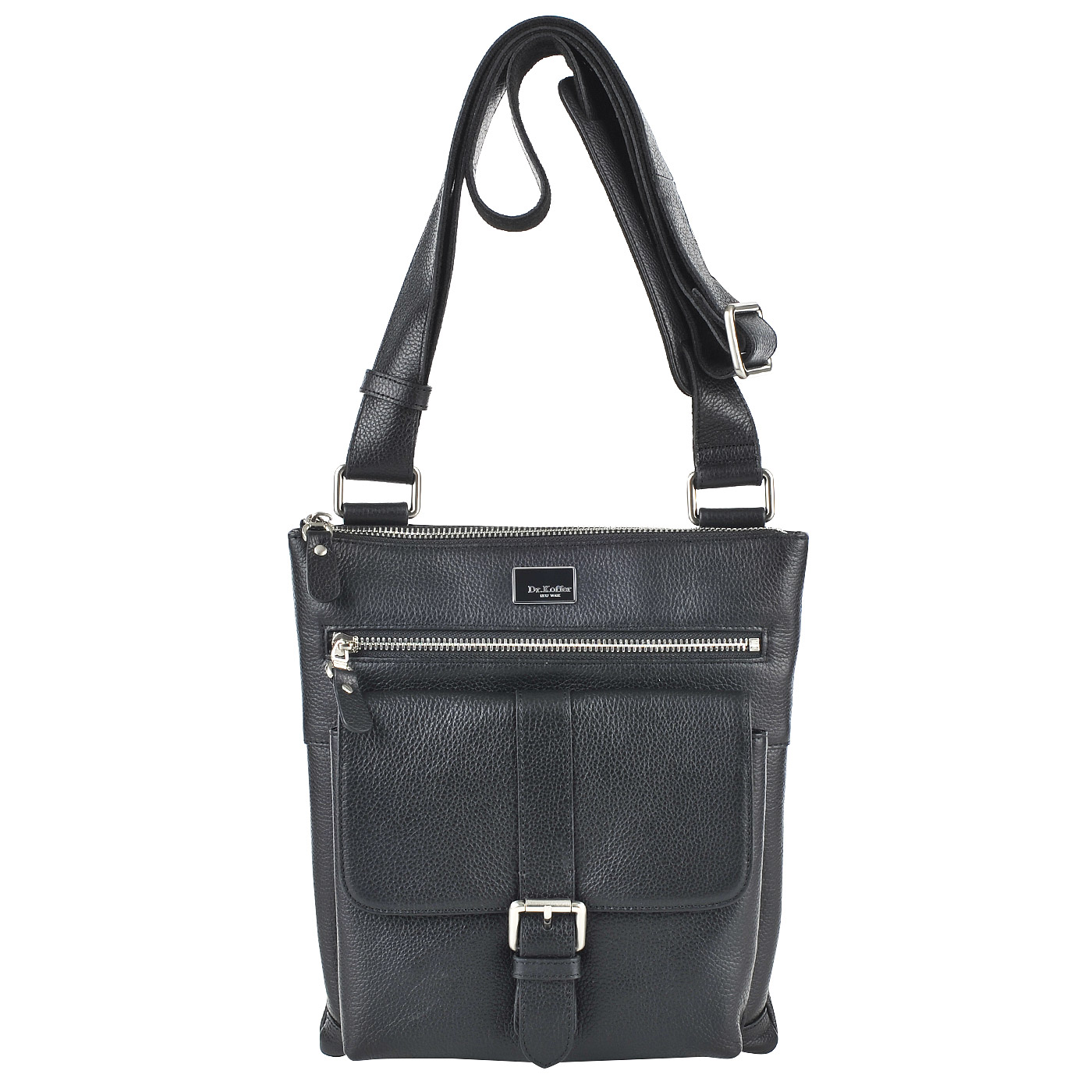 Dr. Koffer Мужская кожаная сумка через плечо