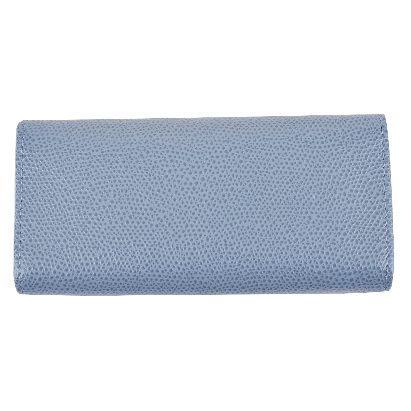 Кожаная ключница голубого цвета Aurelli Alma