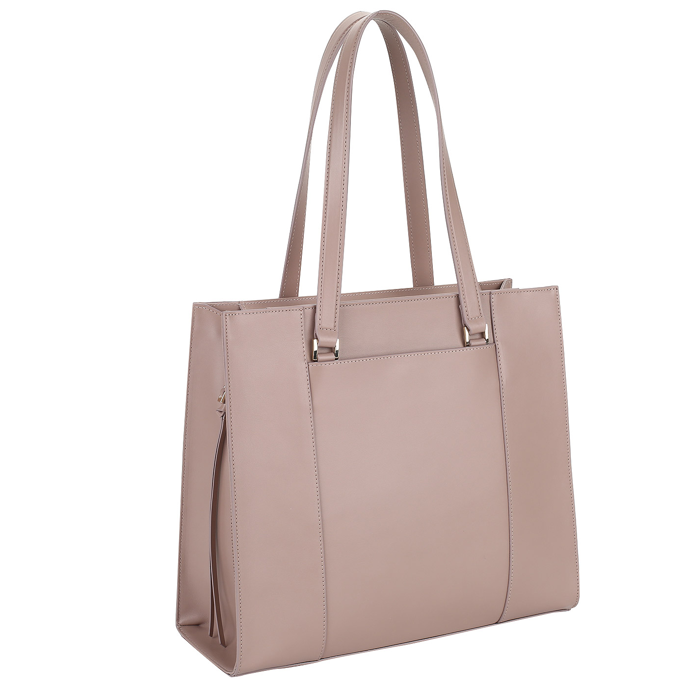 Сумка из кожи и замши Aurelli 