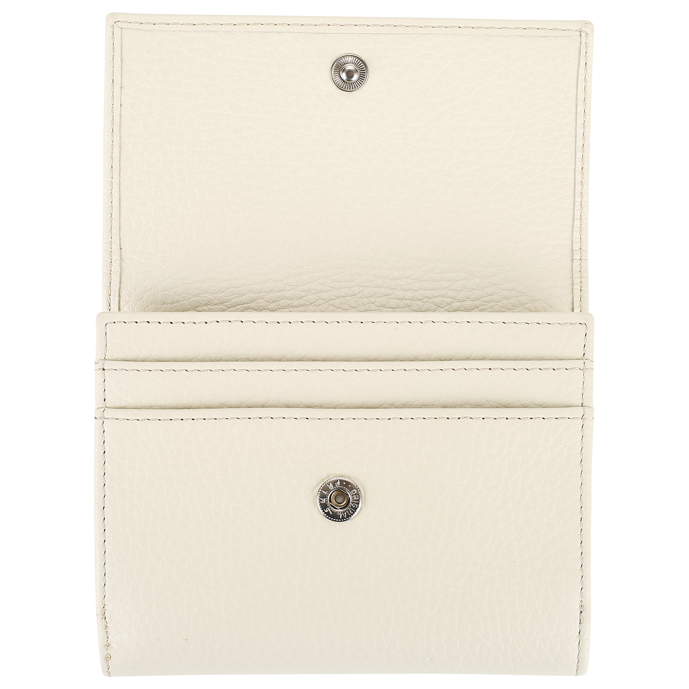 Кожаный кошелек на кнопке Aurelli Felicie