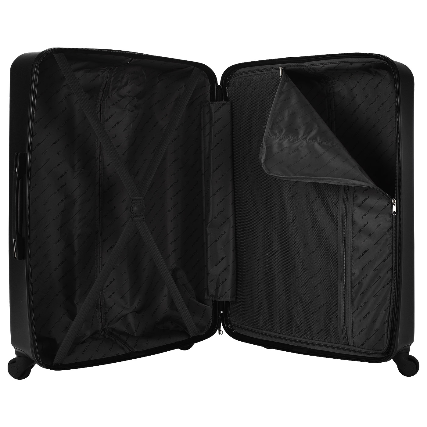 Чемодан большой L из ABS-пластика с кодовым замком Teckel Horizont