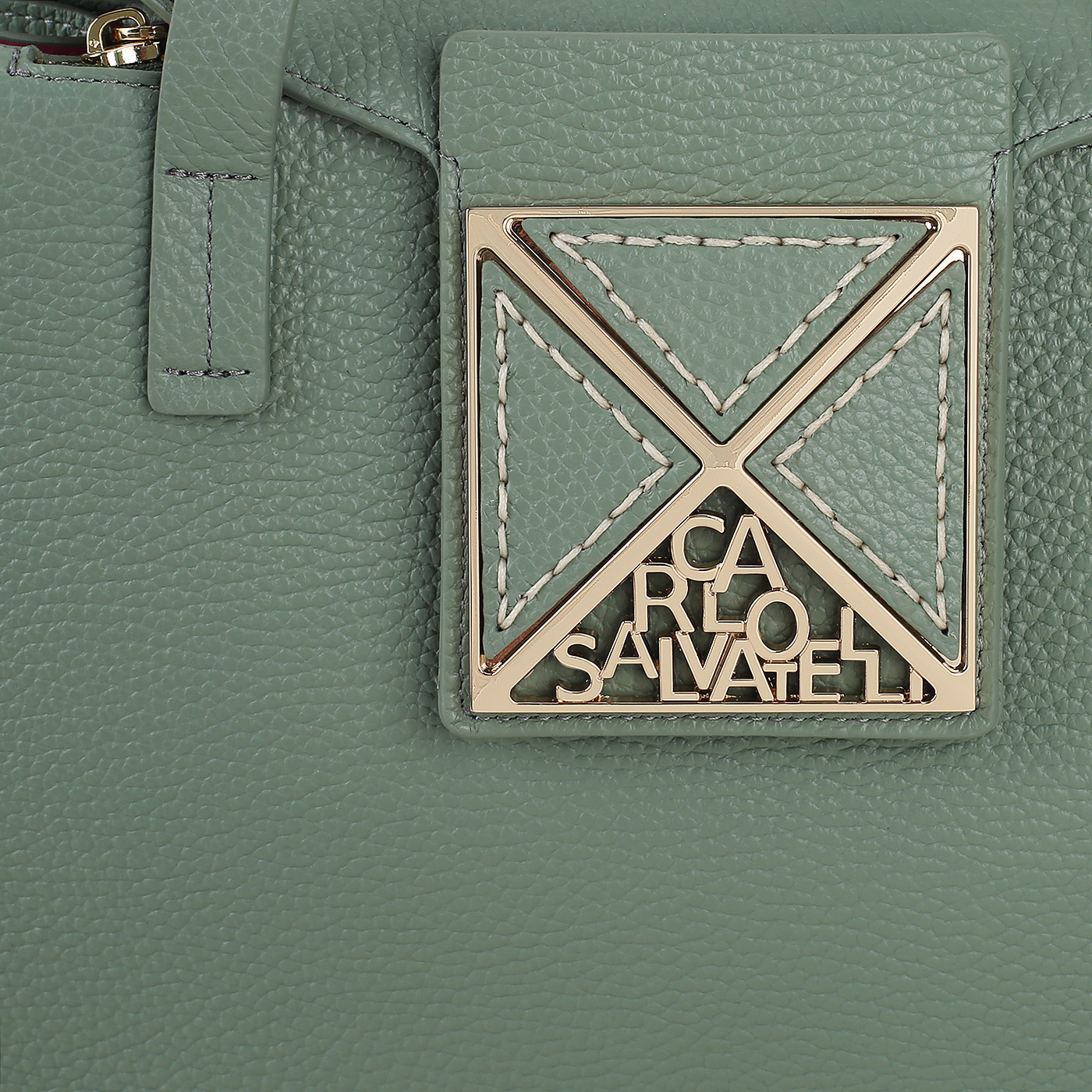 Кожаная сумка Carlo Salvatelli Sharon gemma