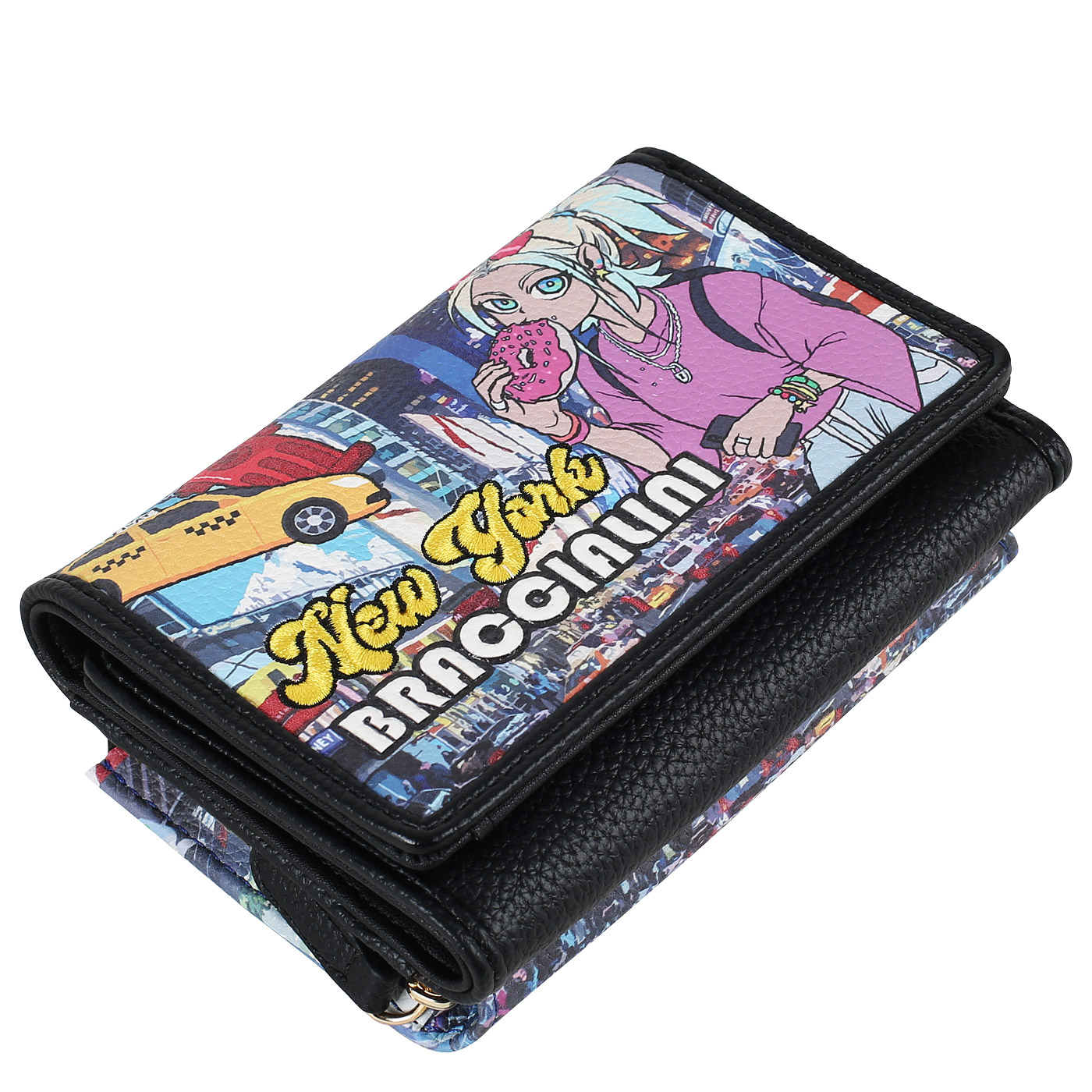 Портмоне складное Braccialini Cartoline