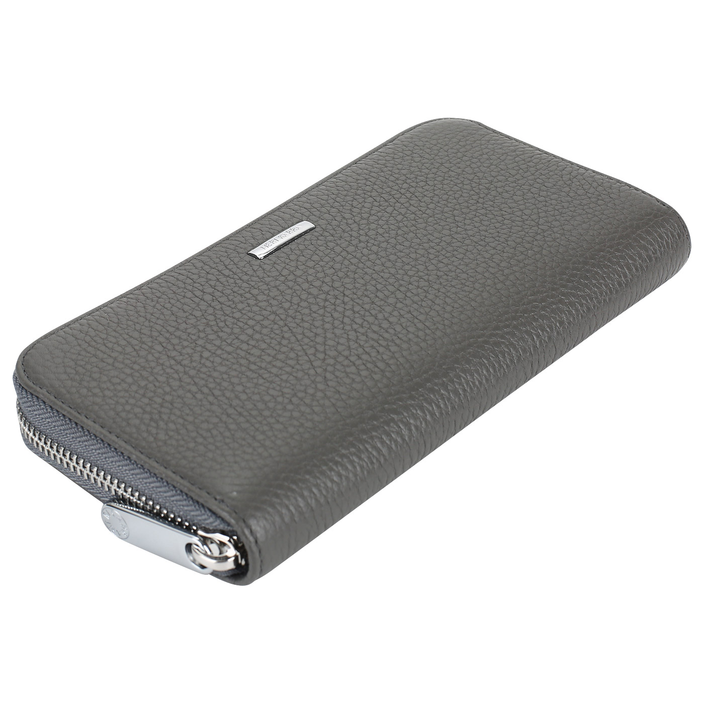 Кошелек из зернистой кожи Neri Karra 