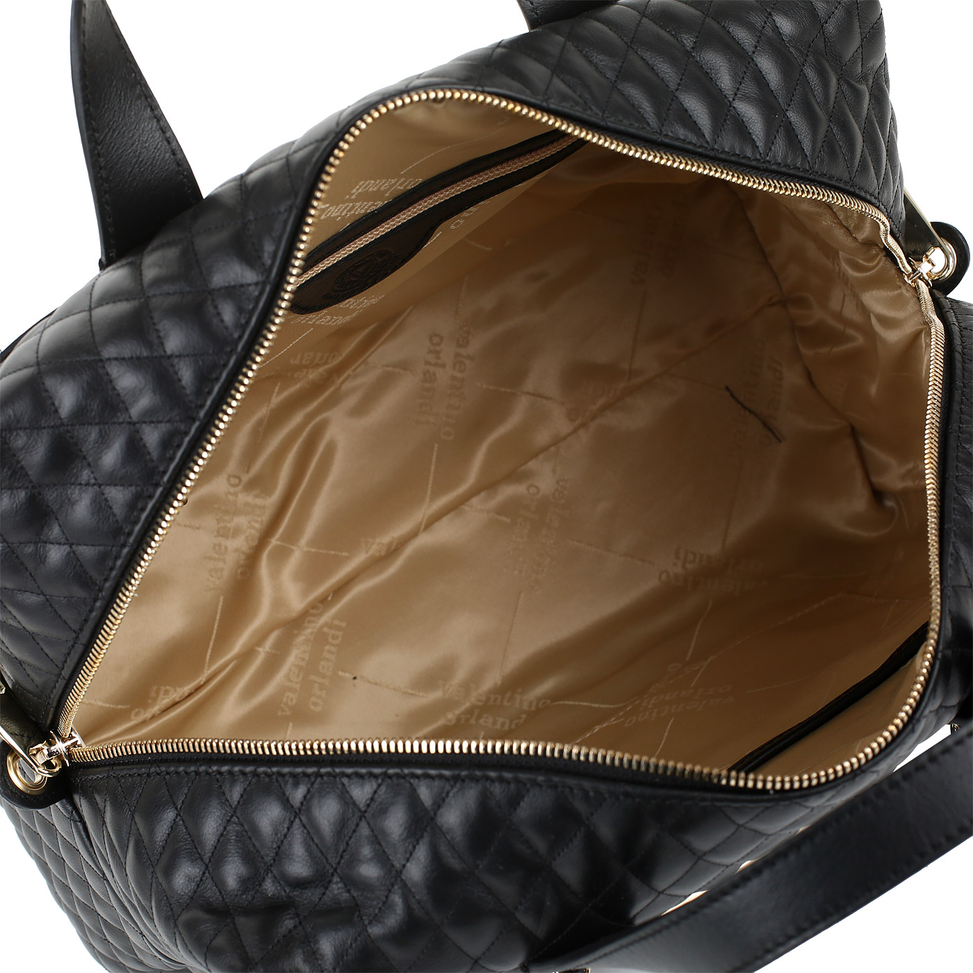 Сумка из стеганой кожи Valentino Orlandi Hazel