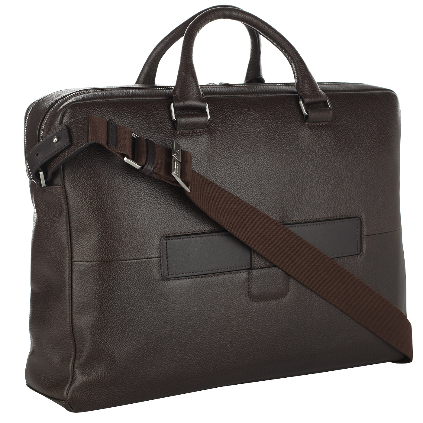 Мужская деловая сумка с плечевым ремнем Piquadro Pan