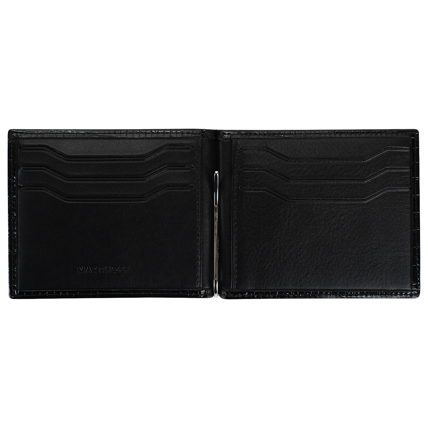 Мужское складное портмоне из кожи Mayrhoff Munchen