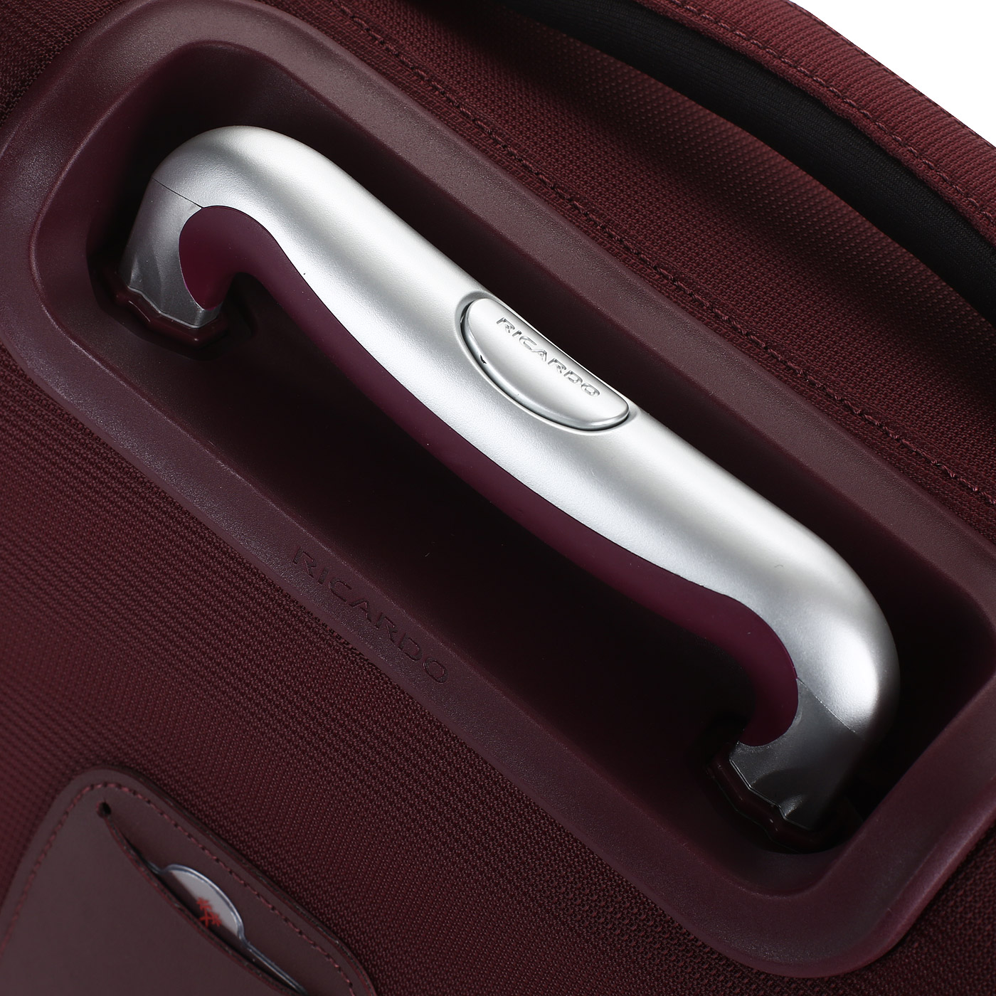 Чемодан маленький S тканевый с кодовым замком Ricardo Seahaven