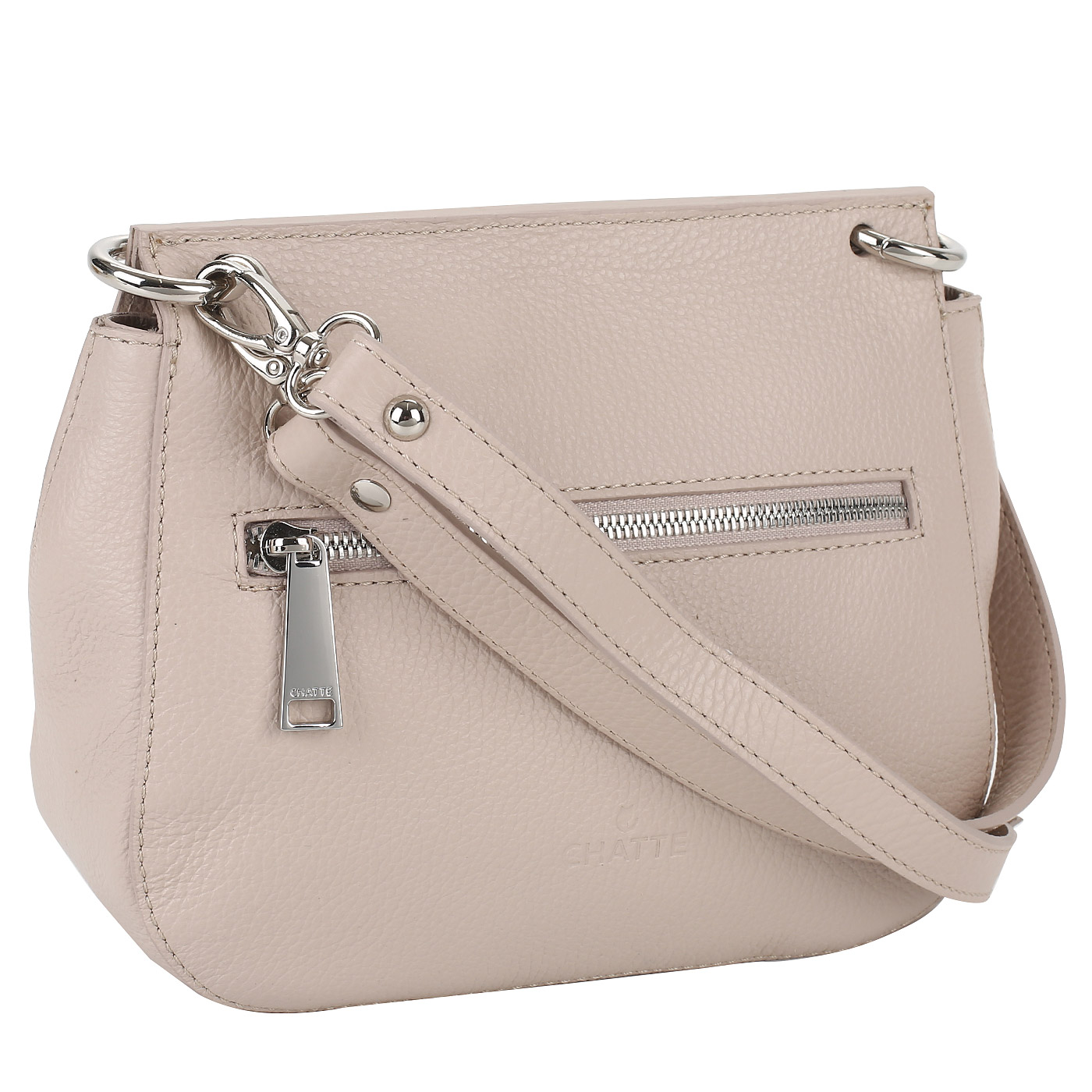 Светло-розовая сумка Chatte 