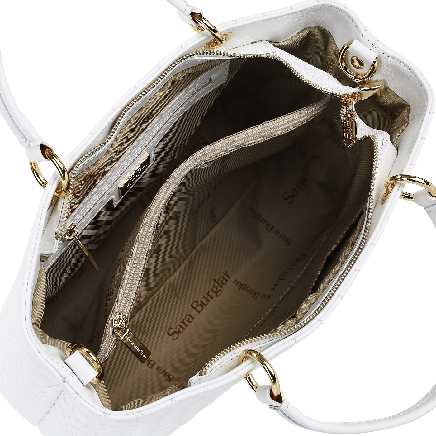 Стеганая сумка Sara Burglar Helen Ricamo