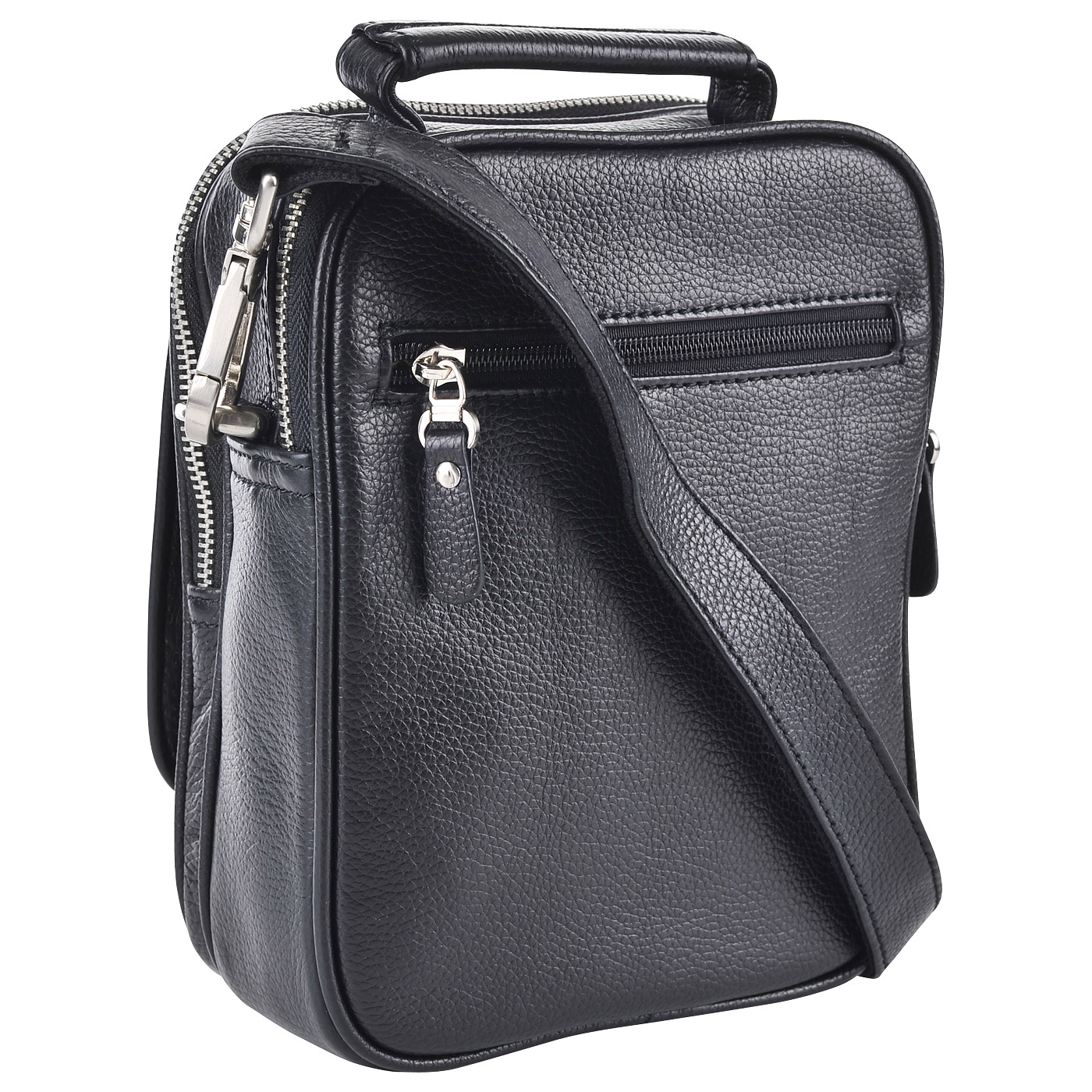 Мужская кожаная сумка через плечо Dr. Koffer 