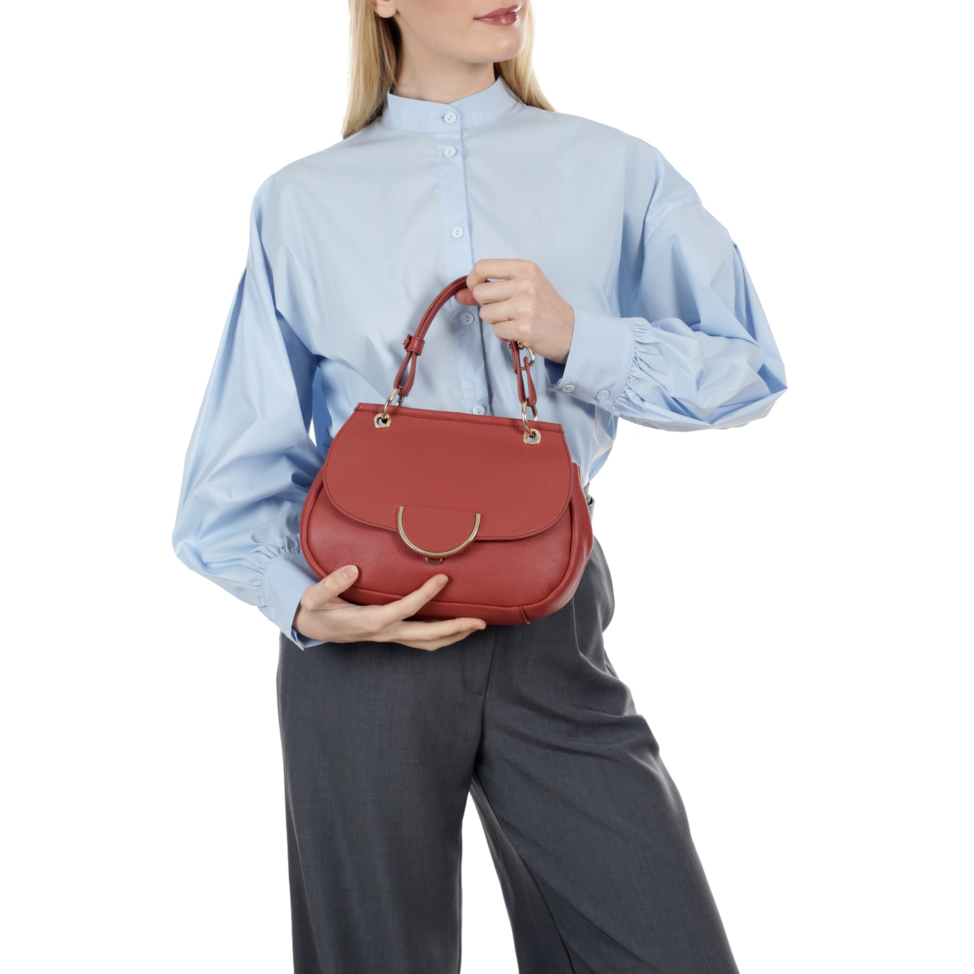 Кожаная сумка Cromia Sveva