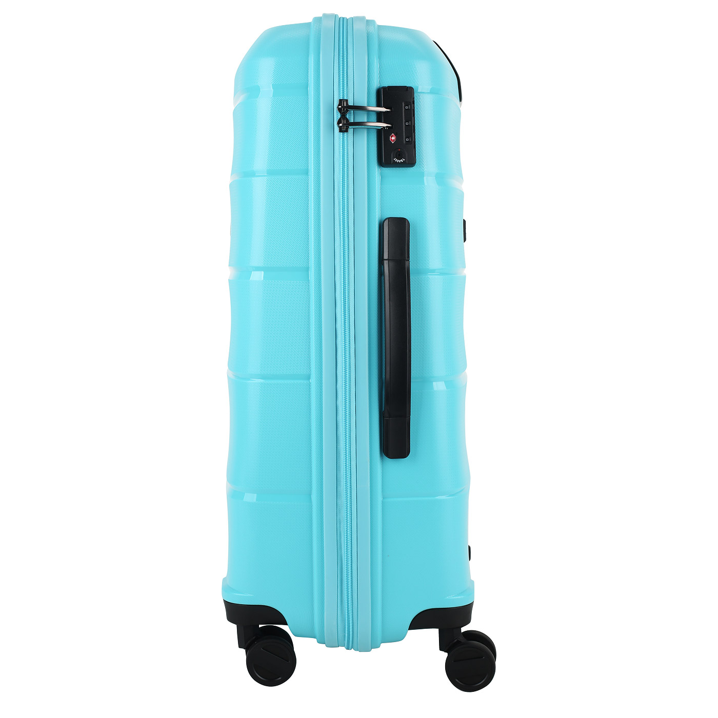 Чемодан средний M из полипропилена с кодовым замком Stevens Soho 2.0