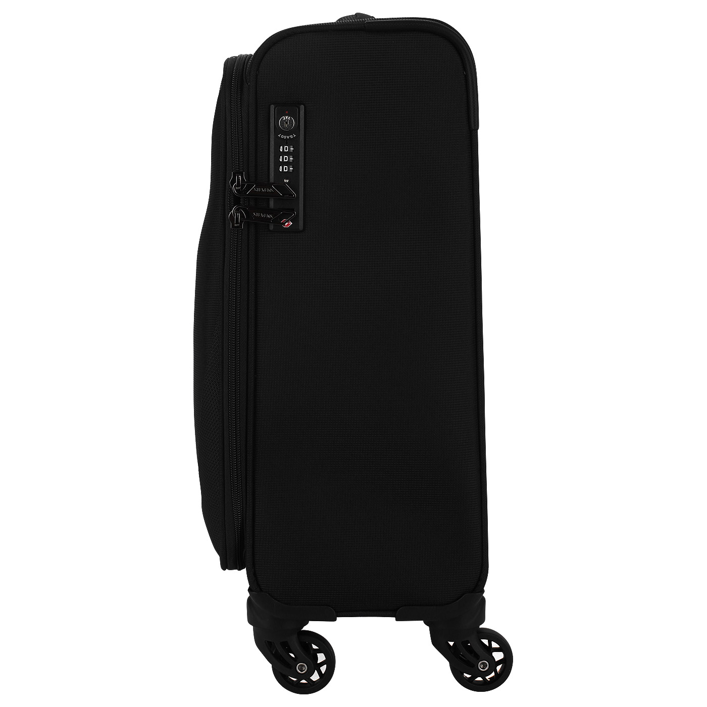 Чемодан маленький S тканевый с кодовым замком Stevens Urban