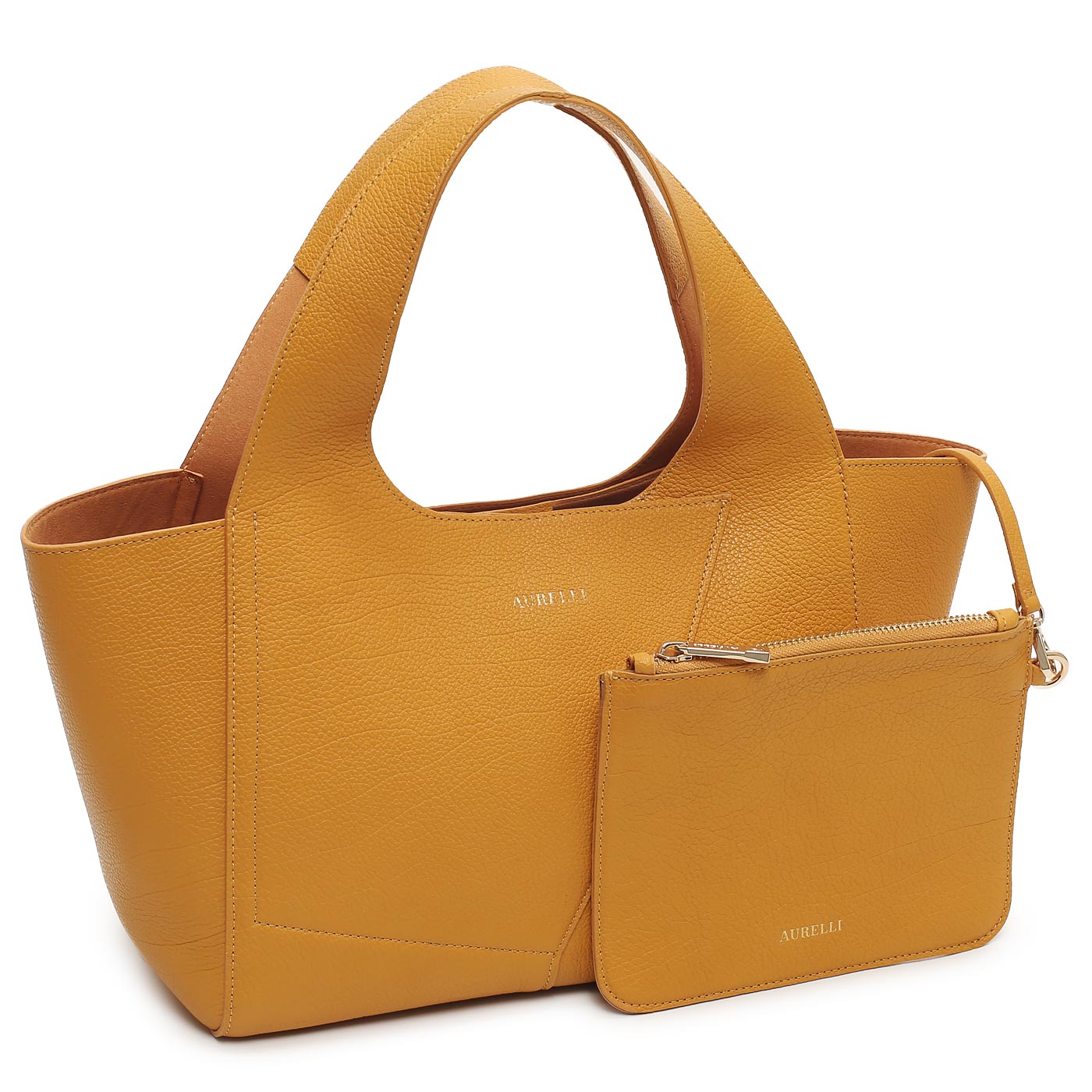 Кожаная сумка Aurelli Soft