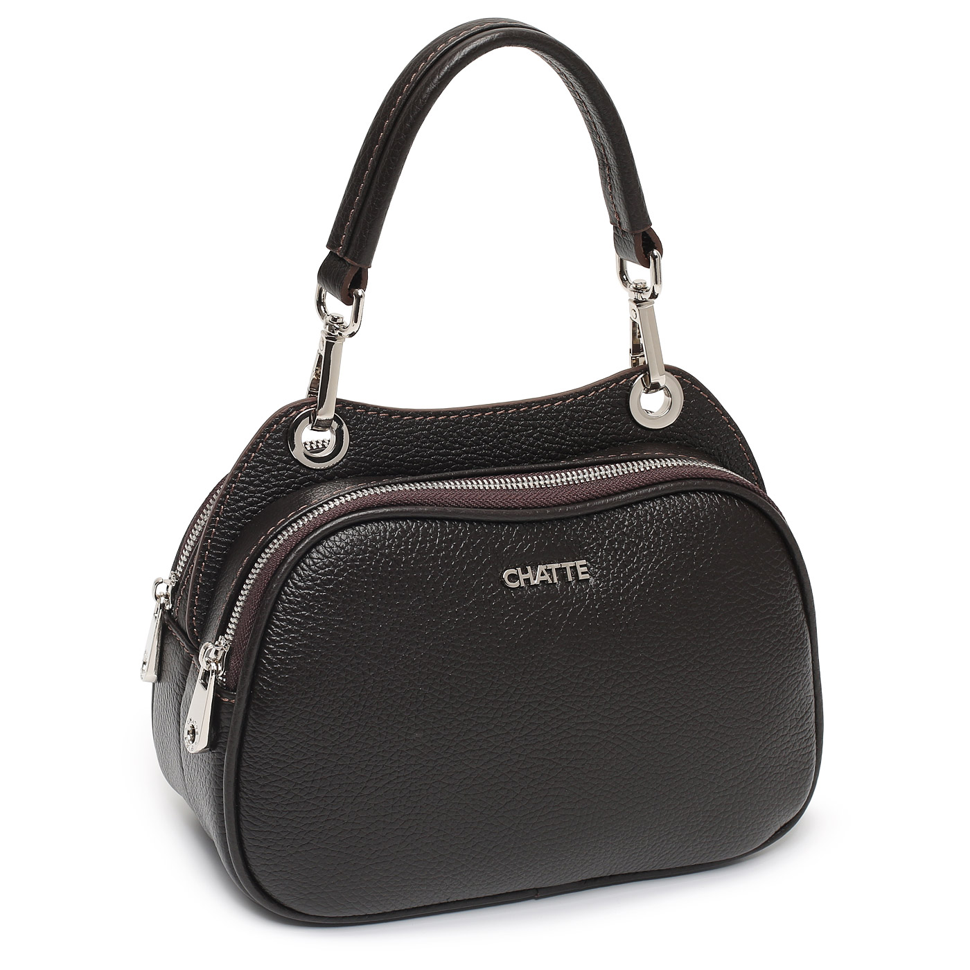 Кожаная сумка Chatte Lille