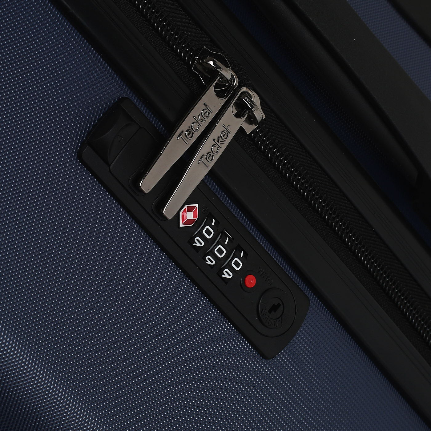 Чемодан большой L из ABS-пластика с кодовым замком Teckel Crossway
