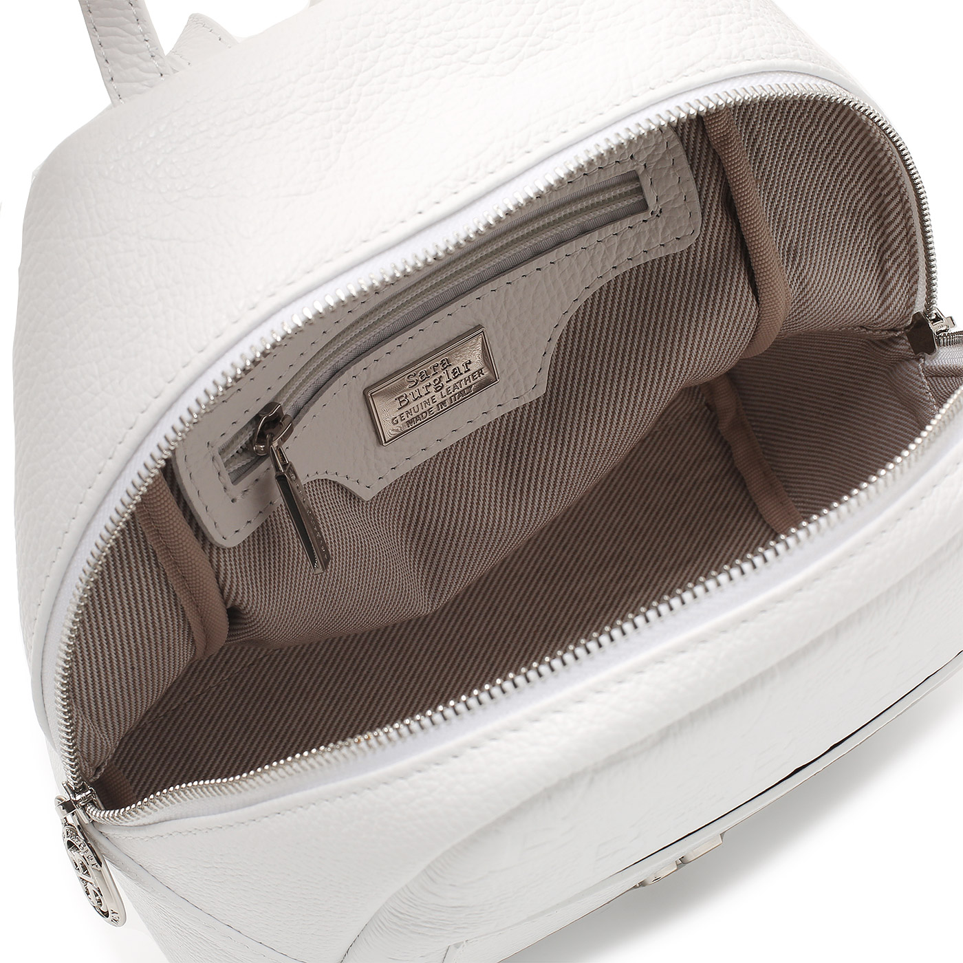 Кожаный рюкзак Sara Burglar Delizia Person